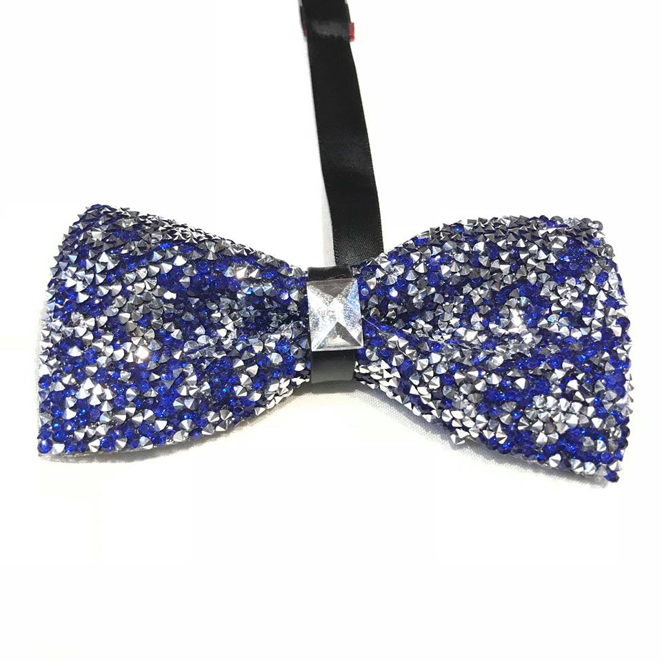 Kashani Fully Loaded Crystal Bow tie - Image 5