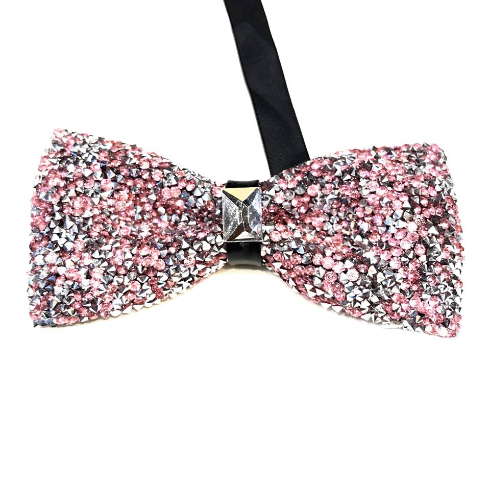 Kashani Fully Loaded Crystal Bow tie - Image 6