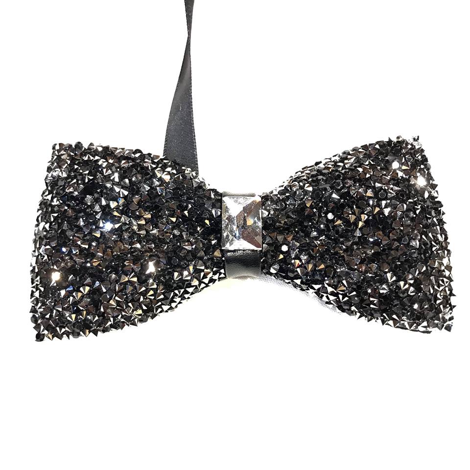 Kashani Fully Loaded Crystal Bow tie - Image 7