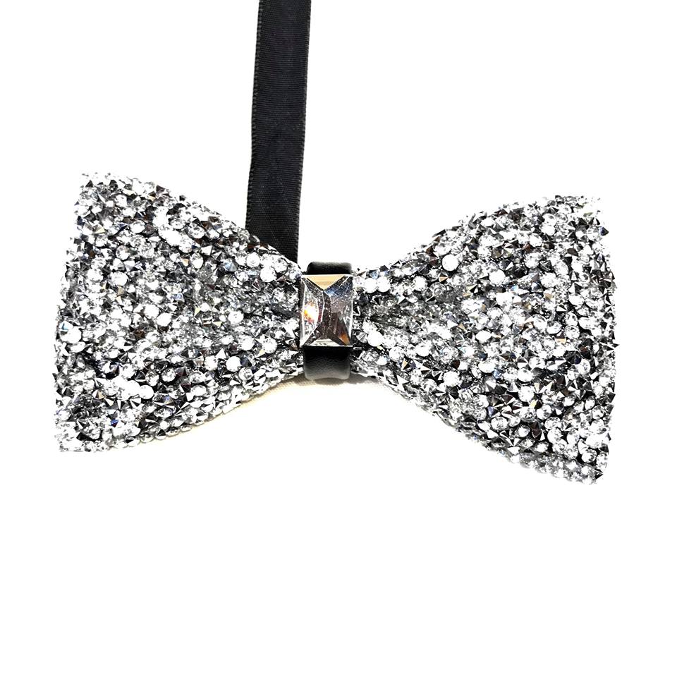 Kashani Fully Loaded Crystal Bow tie - Image 8