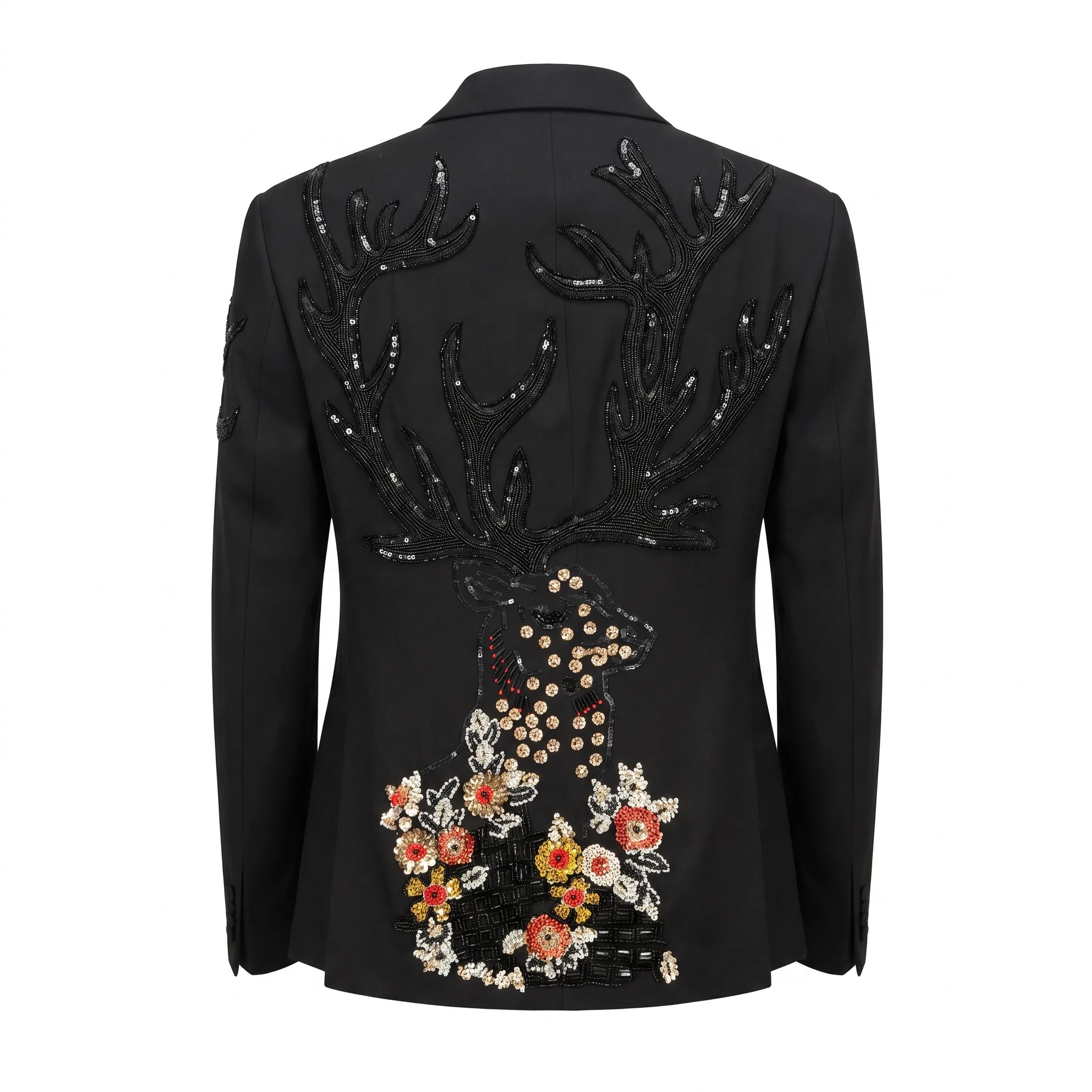 Kashani Eagle Deer Garden Hyper Crystal Blazer - Image 2