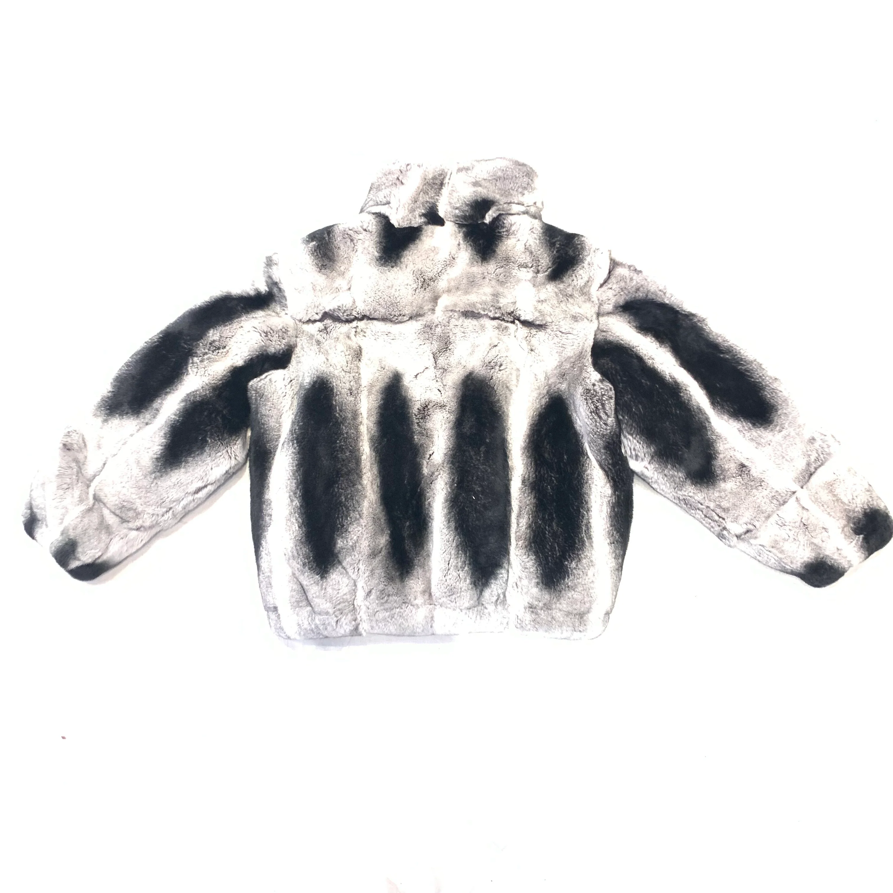 Kashani Kids Rex Rabbit Fur Coat - Image 3