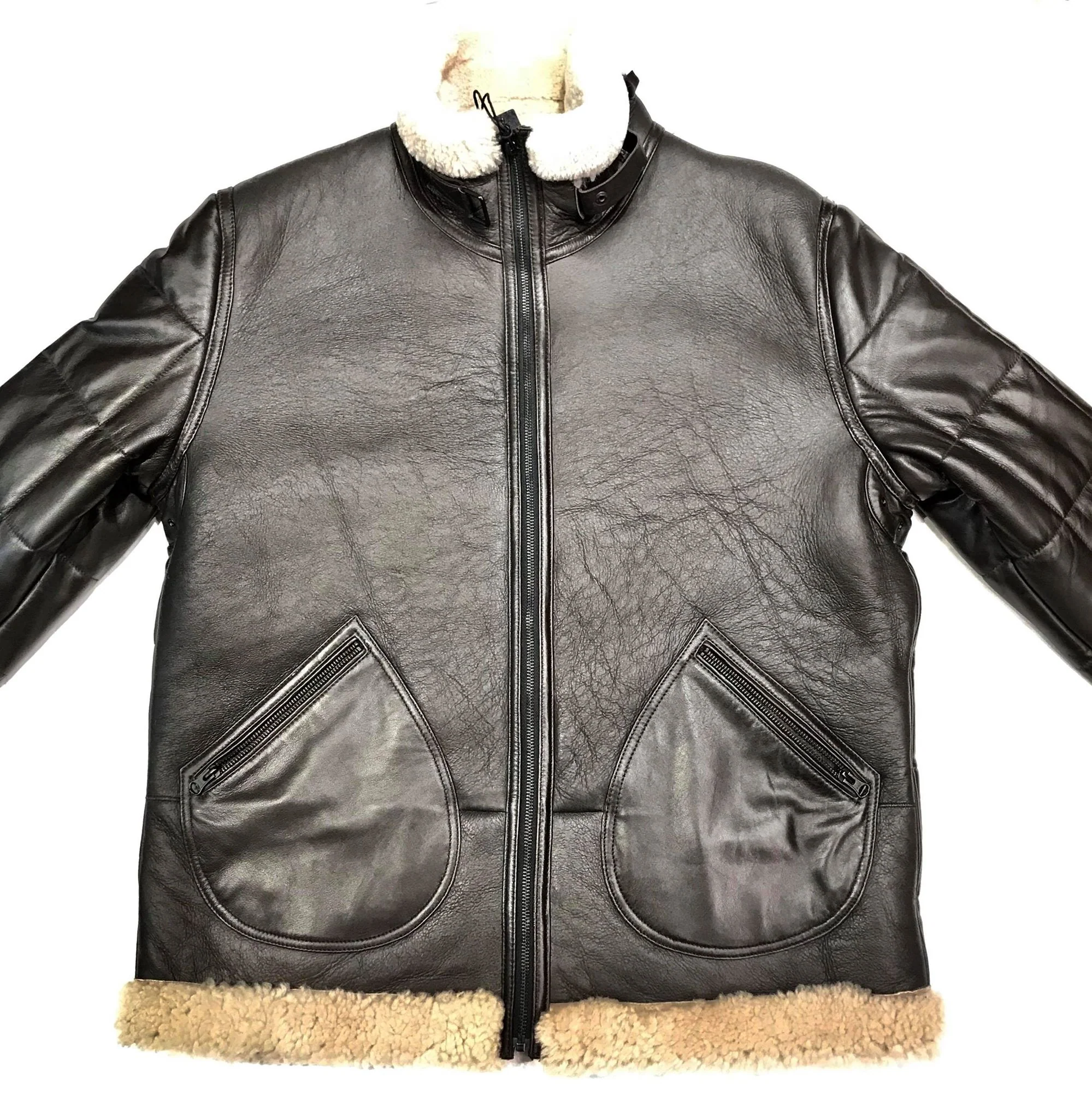Kashani Quilted Lambskin Shearling Coat