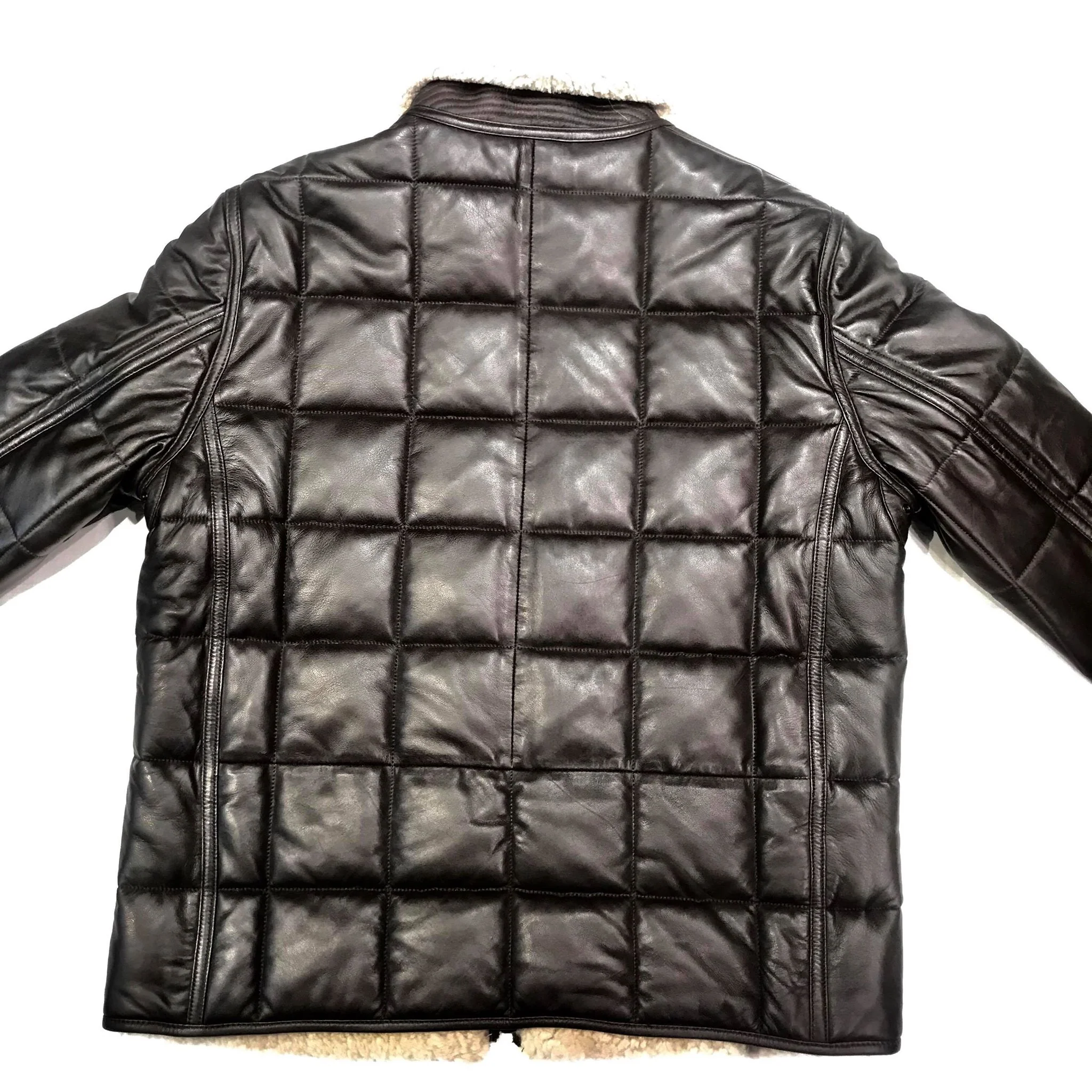 Kashani Quilted Lambskin Shearling Coat - Image 5