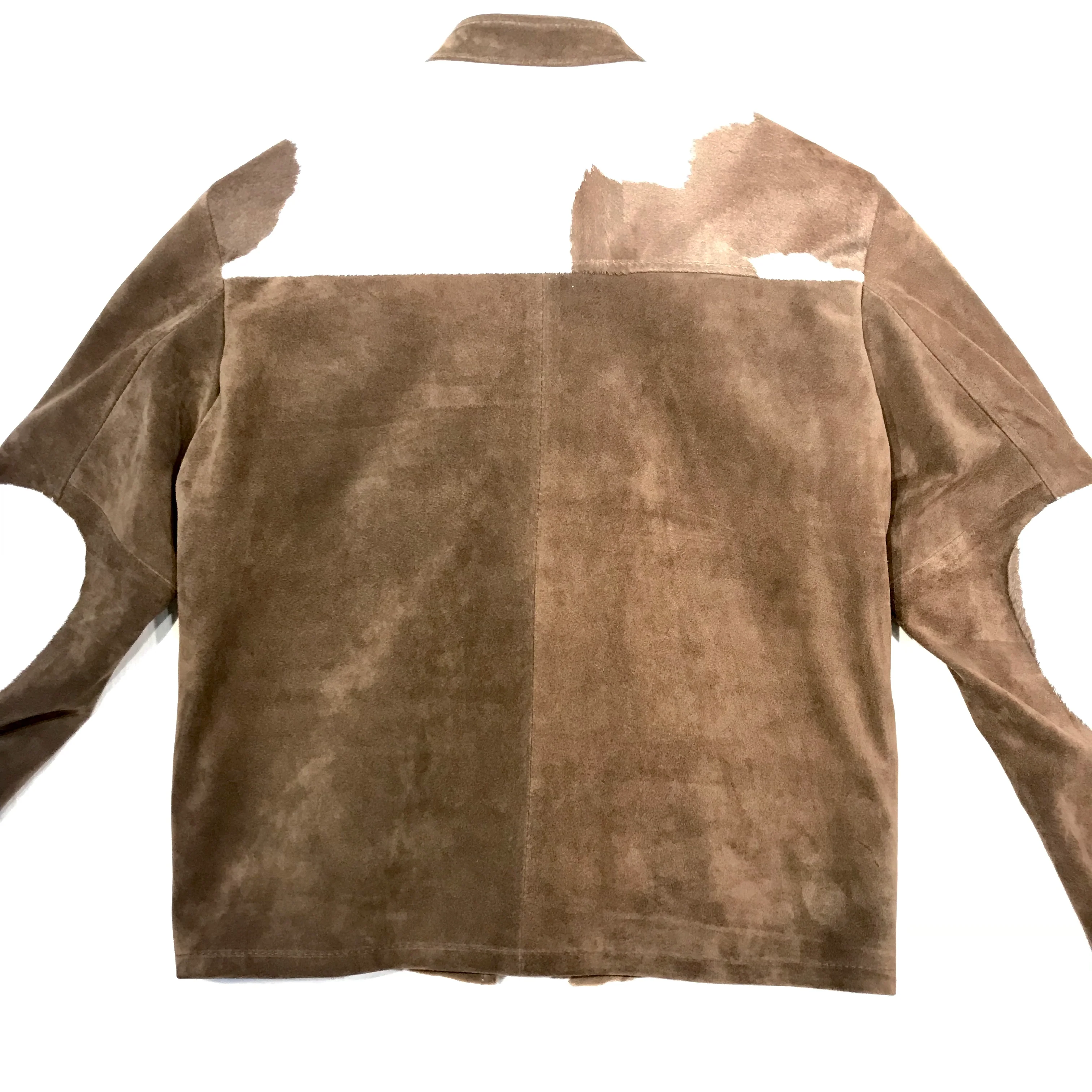 Kashani Pony Hair Suede Bomber Jacket - Image 8