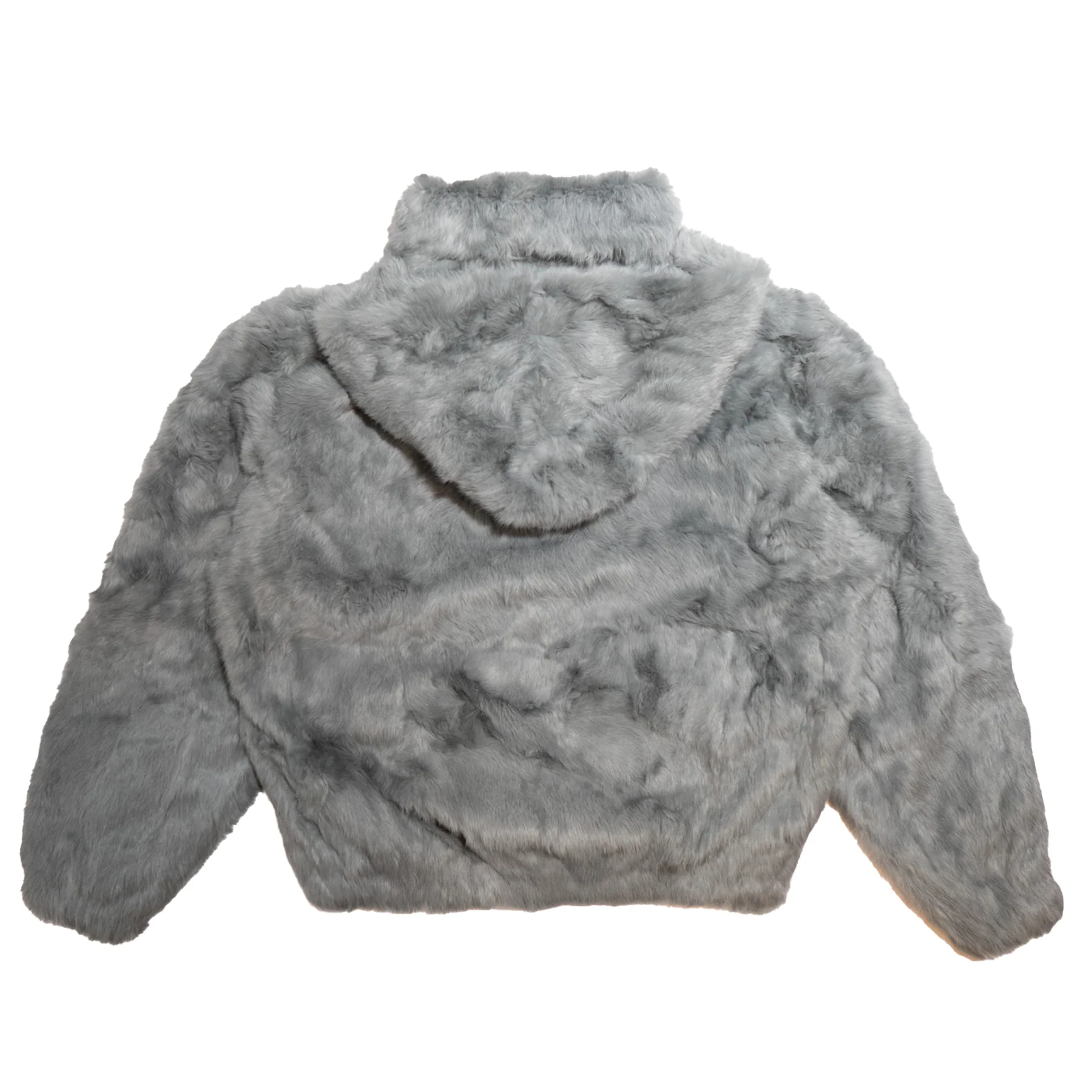 Kashani  Men's Rabbit Fur Hooded Bomber Jacket - Image 38