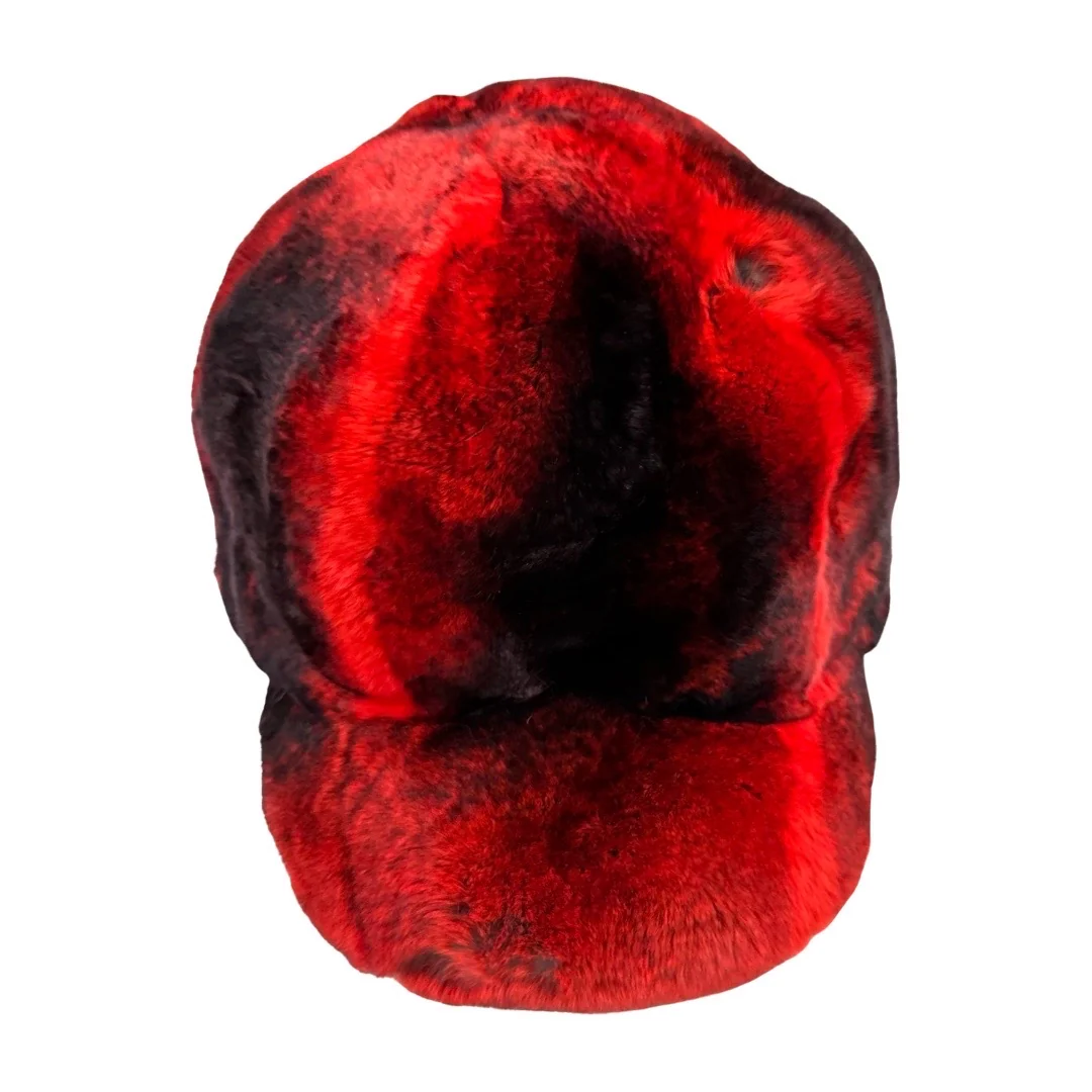 Kashani Red Rex Rabbit Derby Hat - Image 3