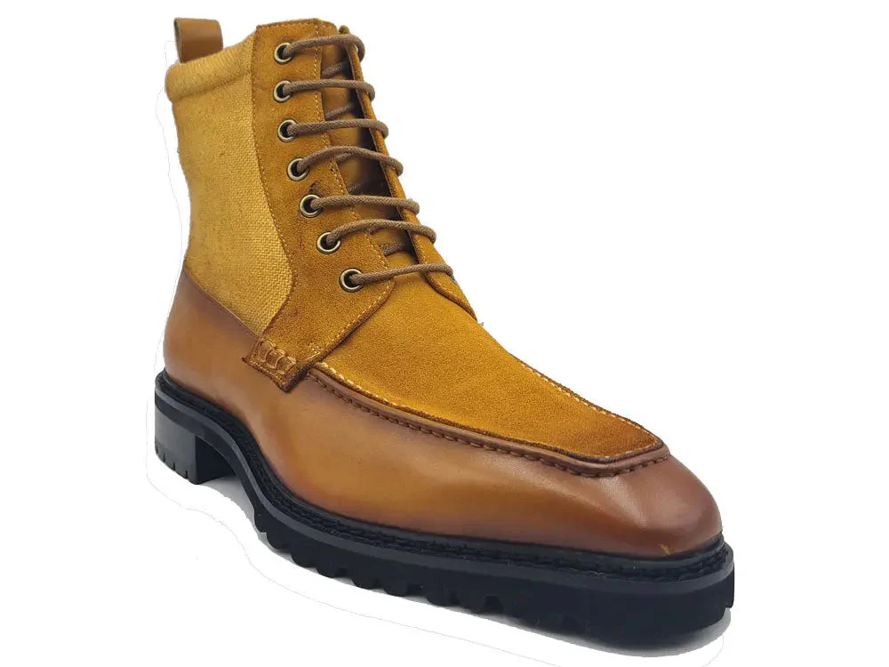 Lace-up Boot with Side Zipper - Image 13