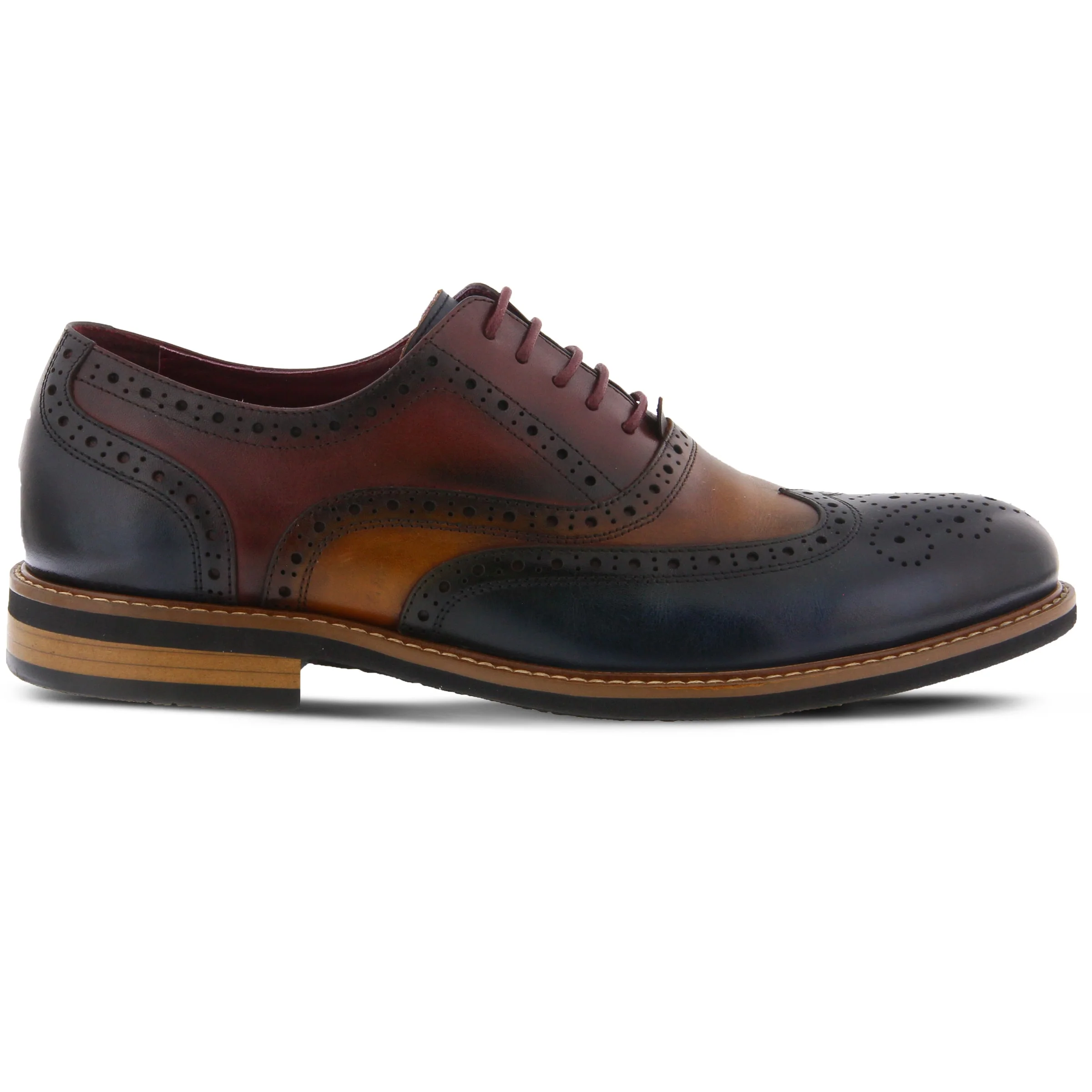 L'Artiste Niko Brown Wingtip Dress Shoes - Image 5