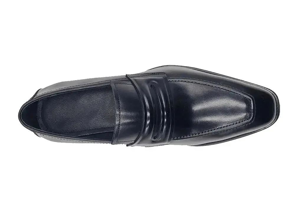 Leather Penny Loafer in Chunky Sole - Image 6
