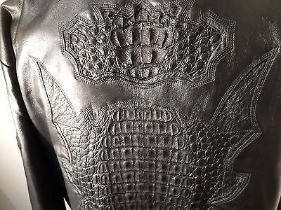 Los Altos Horn-back Crocodile & Lambskin Jacket - Image 3