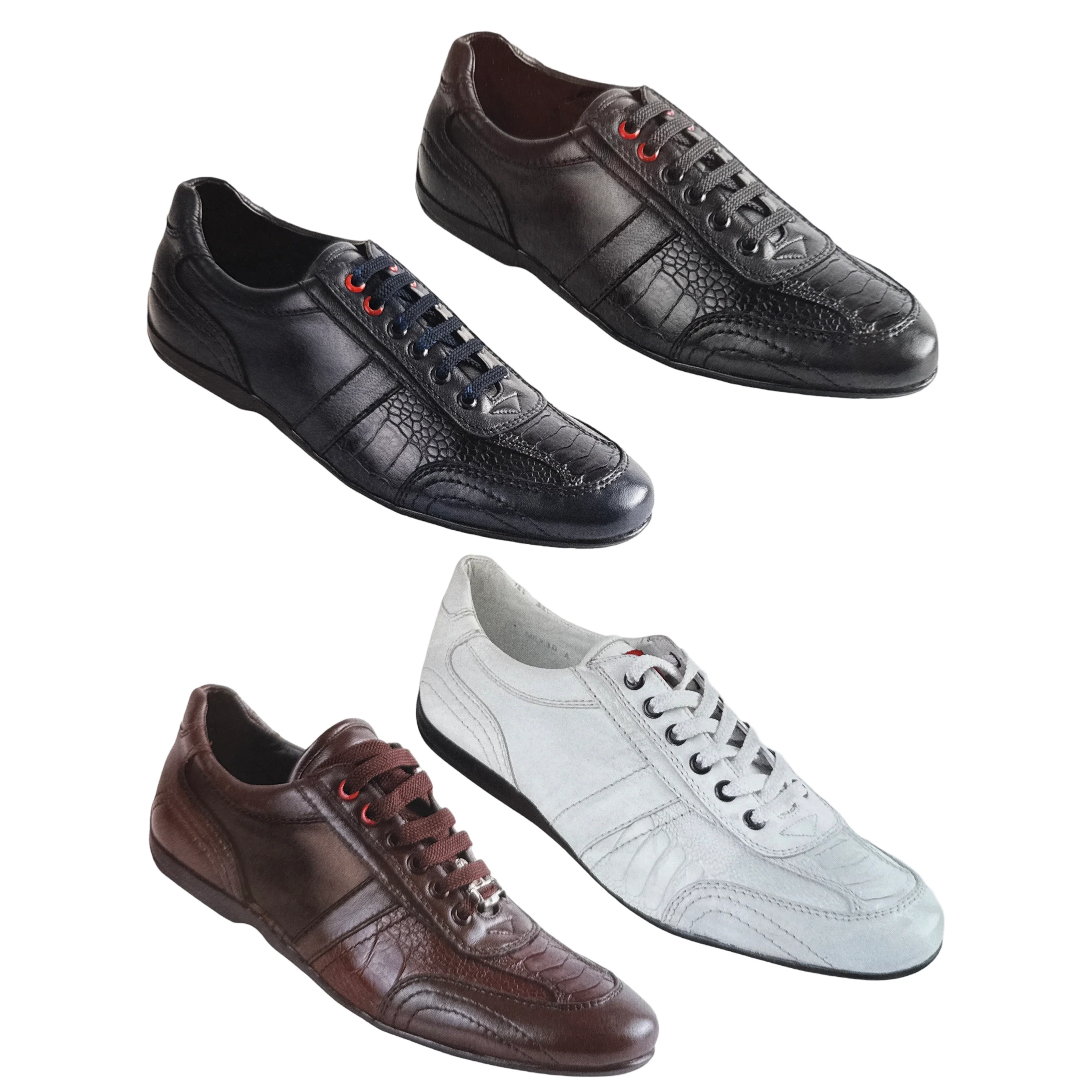 Los Altos Ostrich Leg Low Top Sneakers