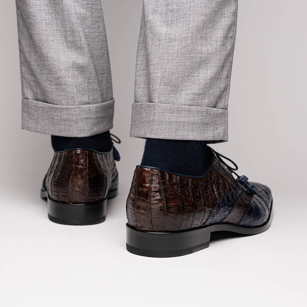 Luciano Navy / Brown - Image 7