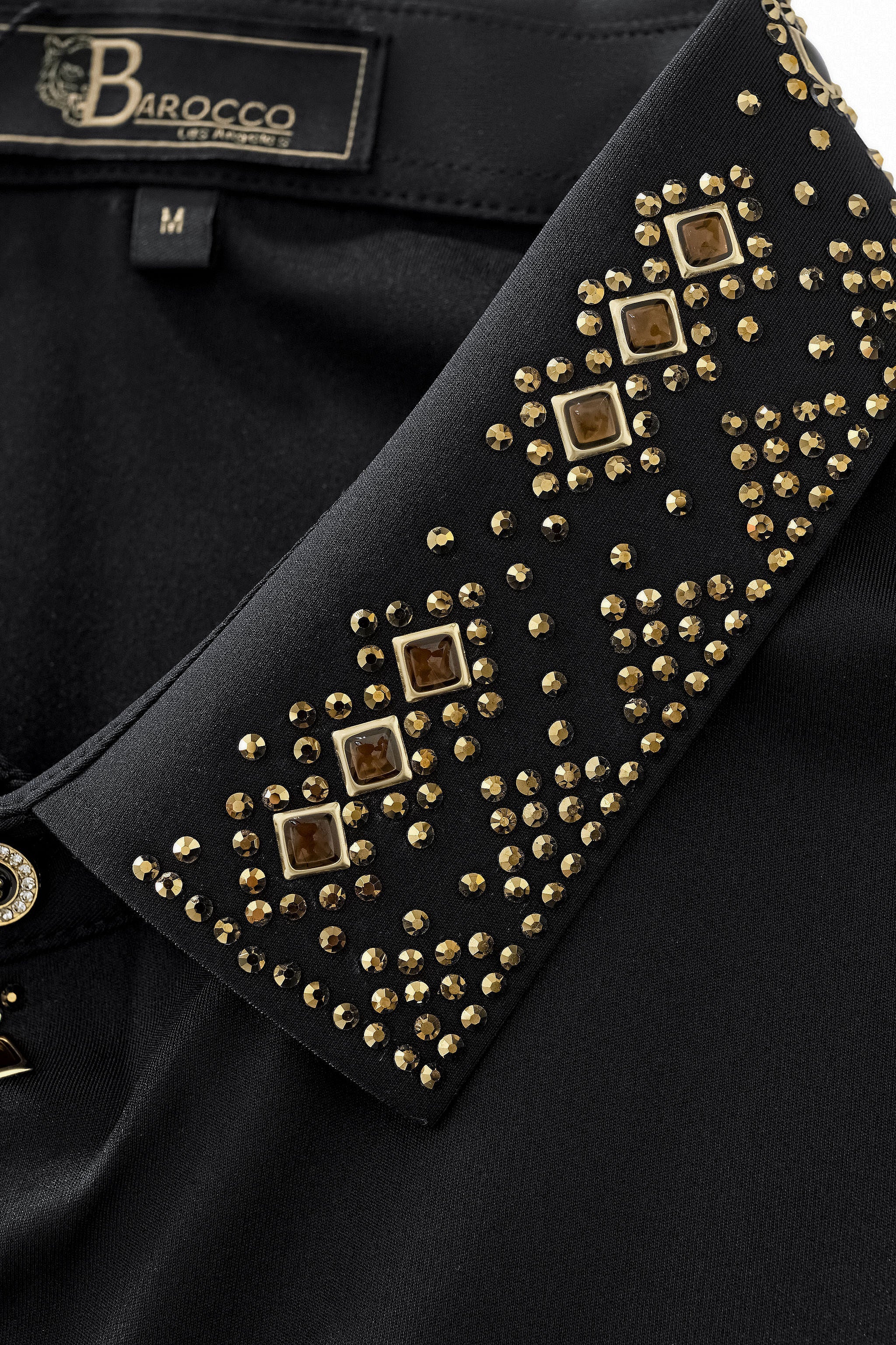 Lustre Matrix Polo BLACK/GOLD - Image 6