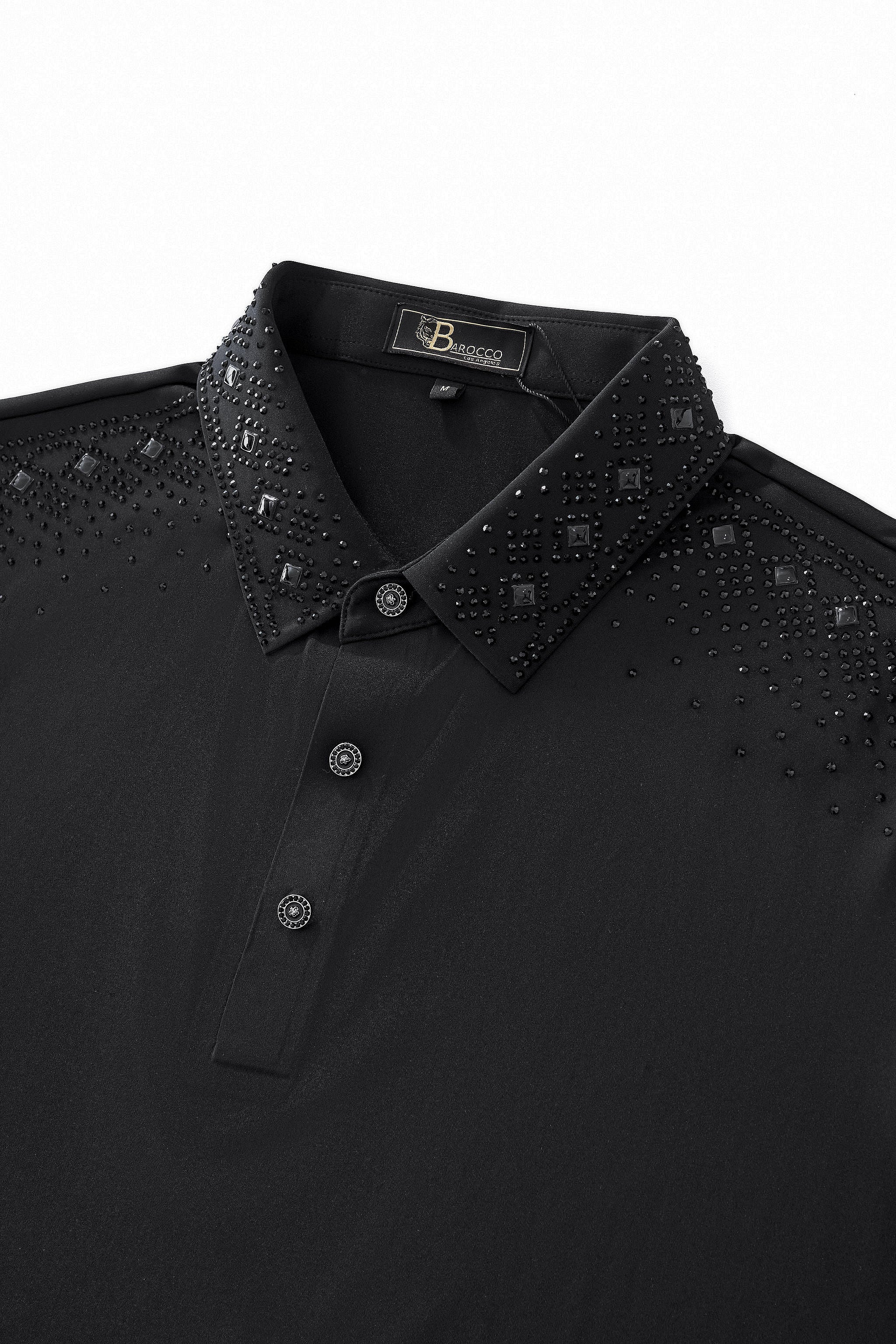 Lustre Trim Polo BLACK/BLACK - Image 3