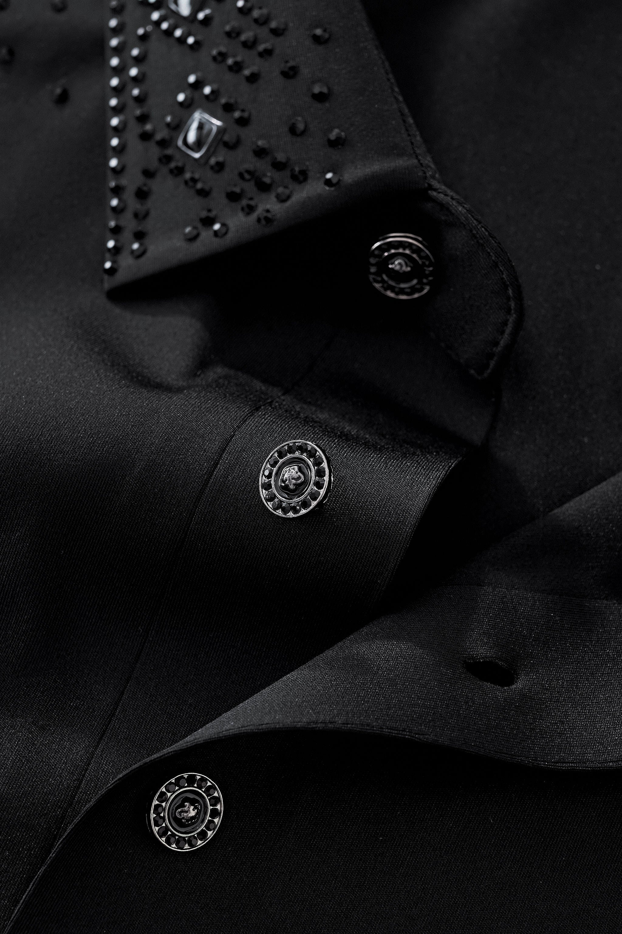 Lustre Trim Polo BLACK/BLACK - Image 6