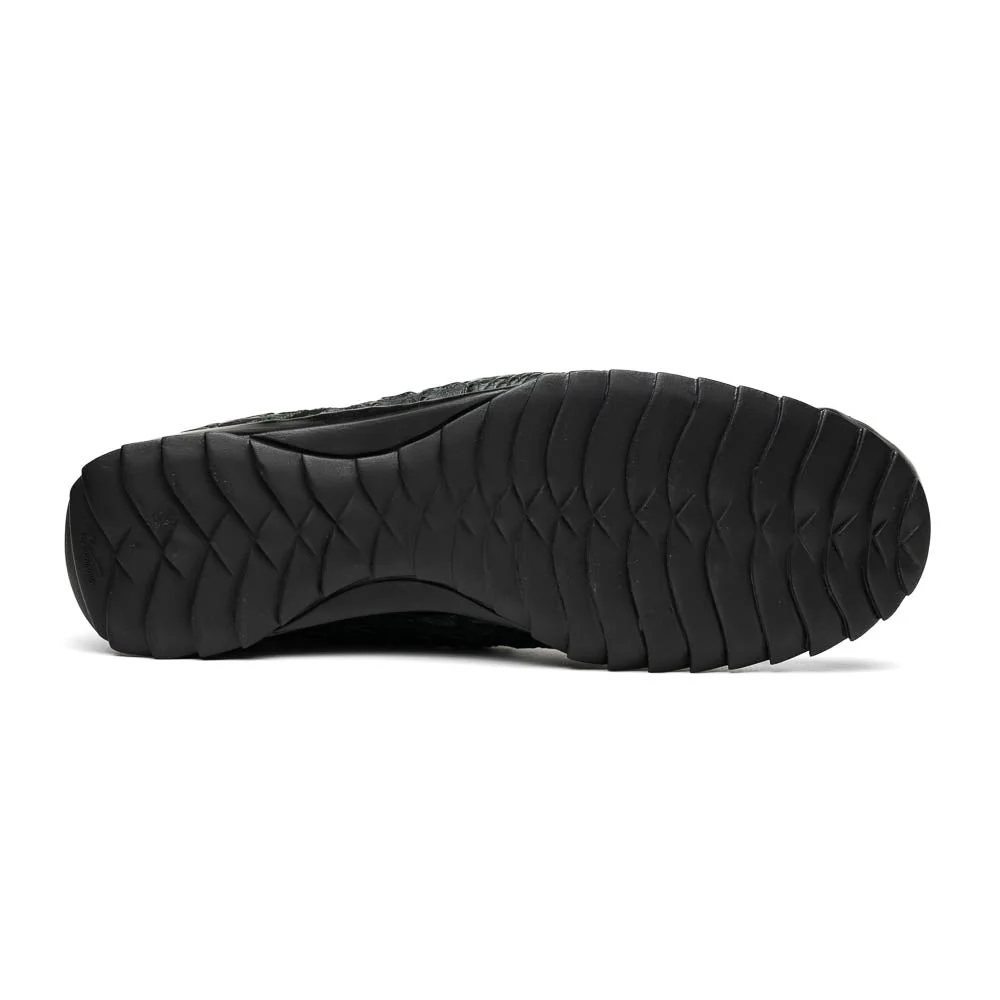 Marco Di Milano Kratos Green Caiman Crocodile Sneakers - Image 4