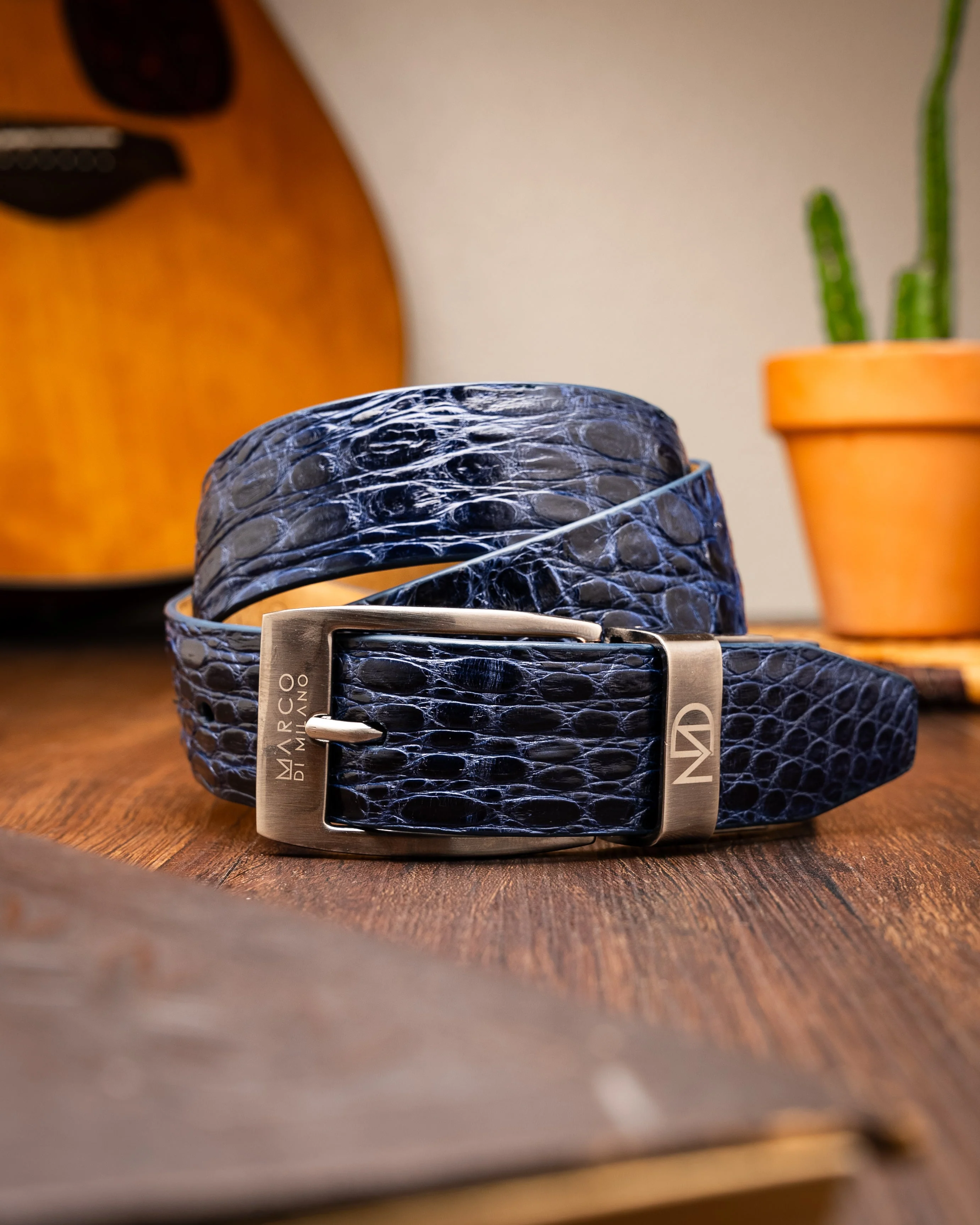 Massimo Belt Navy - Image 4