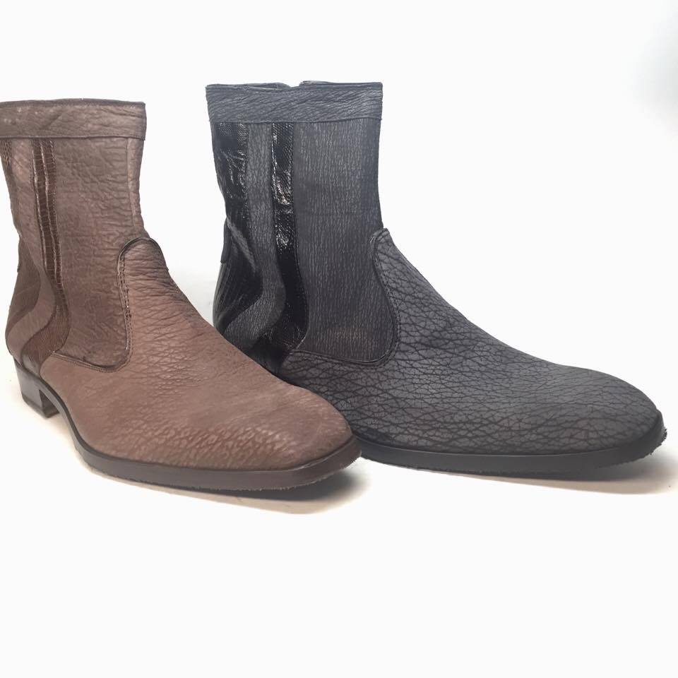 Mauri 2226 Sharkskin/Lizard Chelsea Boots - Image 3