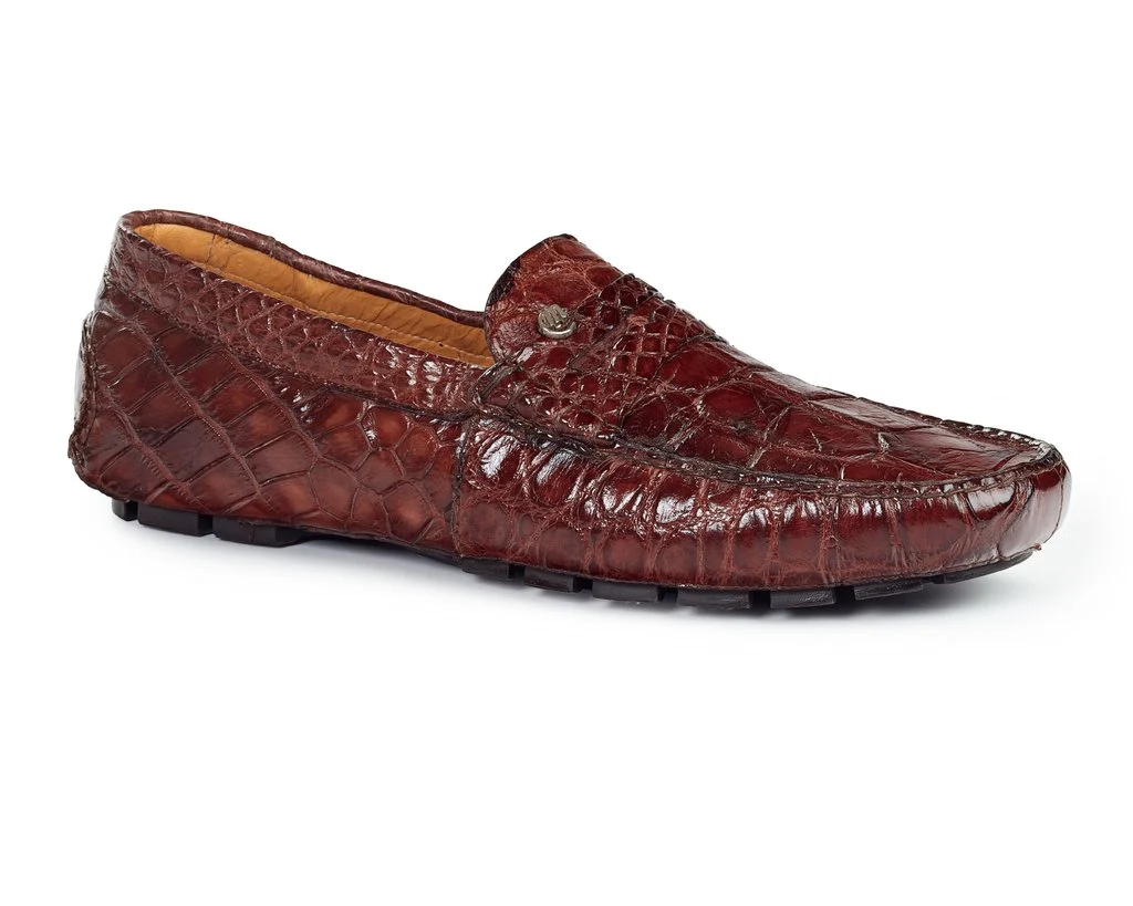 Mauri 3128 Ercole Alligator Driving Loafers - Image 2