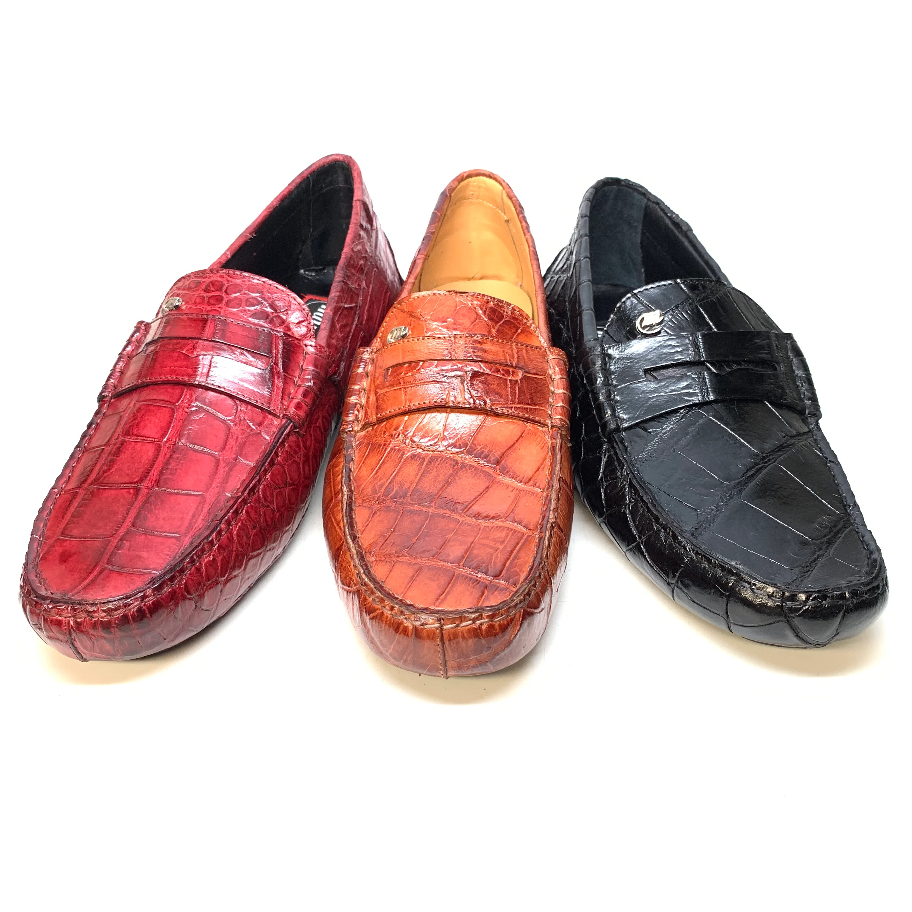 Mauri 3128 Ercole Alligator Driving Loafers - Image 5