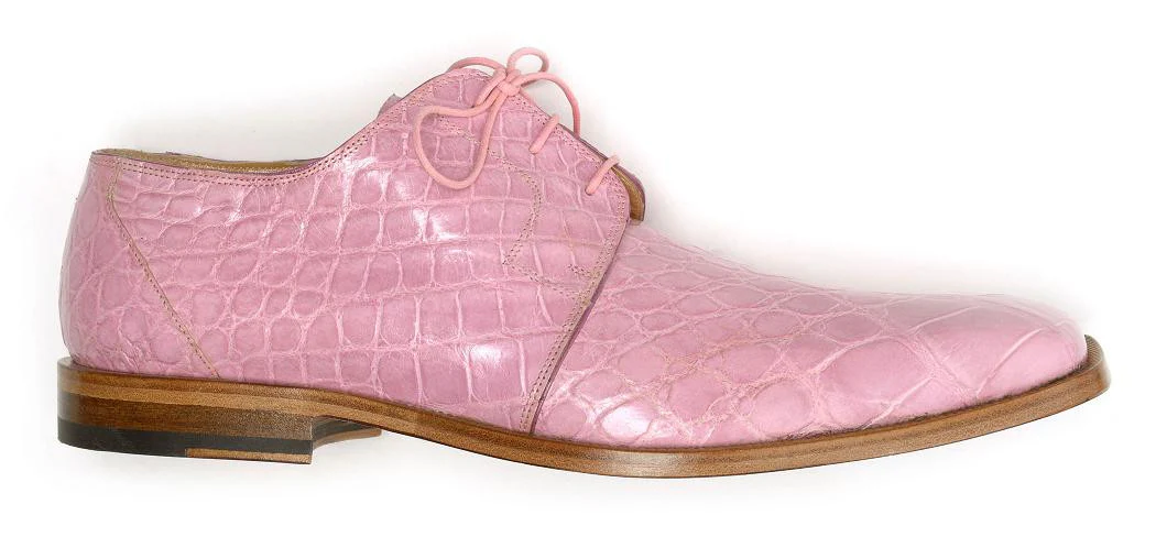 Mauri - "53141/1 Bartolomeo" All Over Alligator Lace Up - Image 4