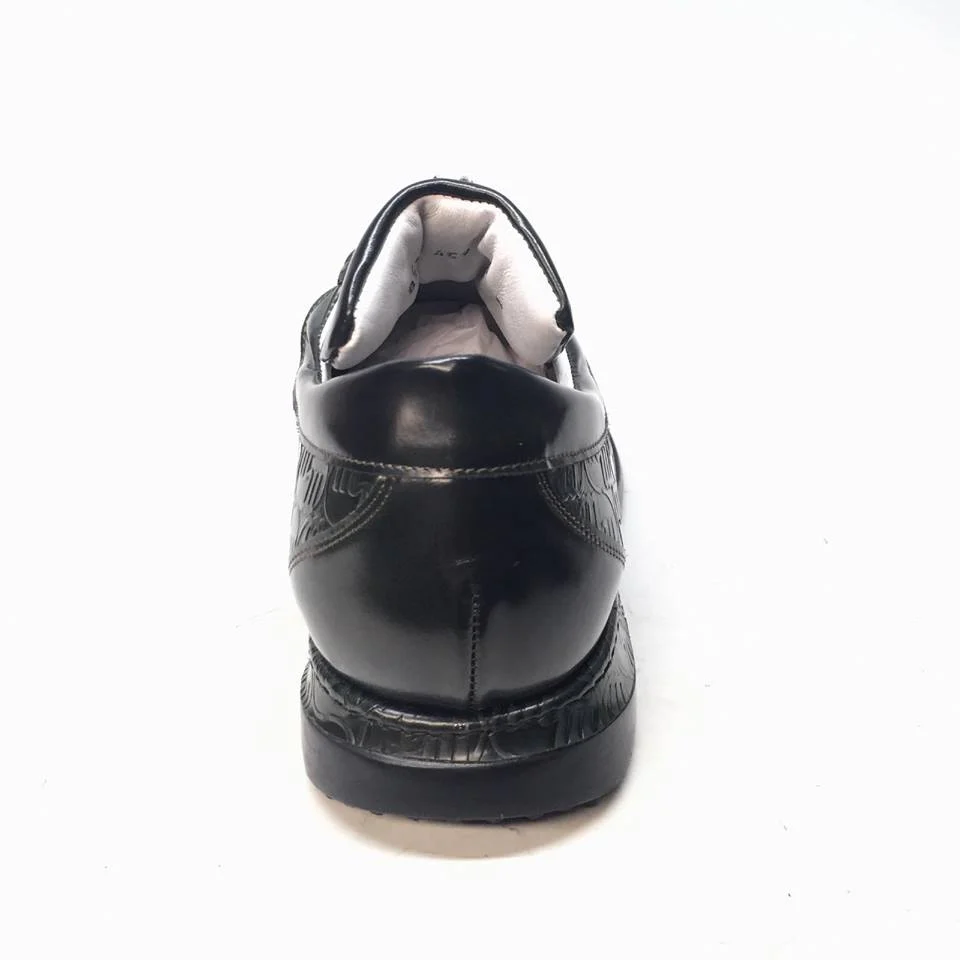 Mauri 8514 Crocodile Tail/Calf Lace Up Sneakers - Image 12