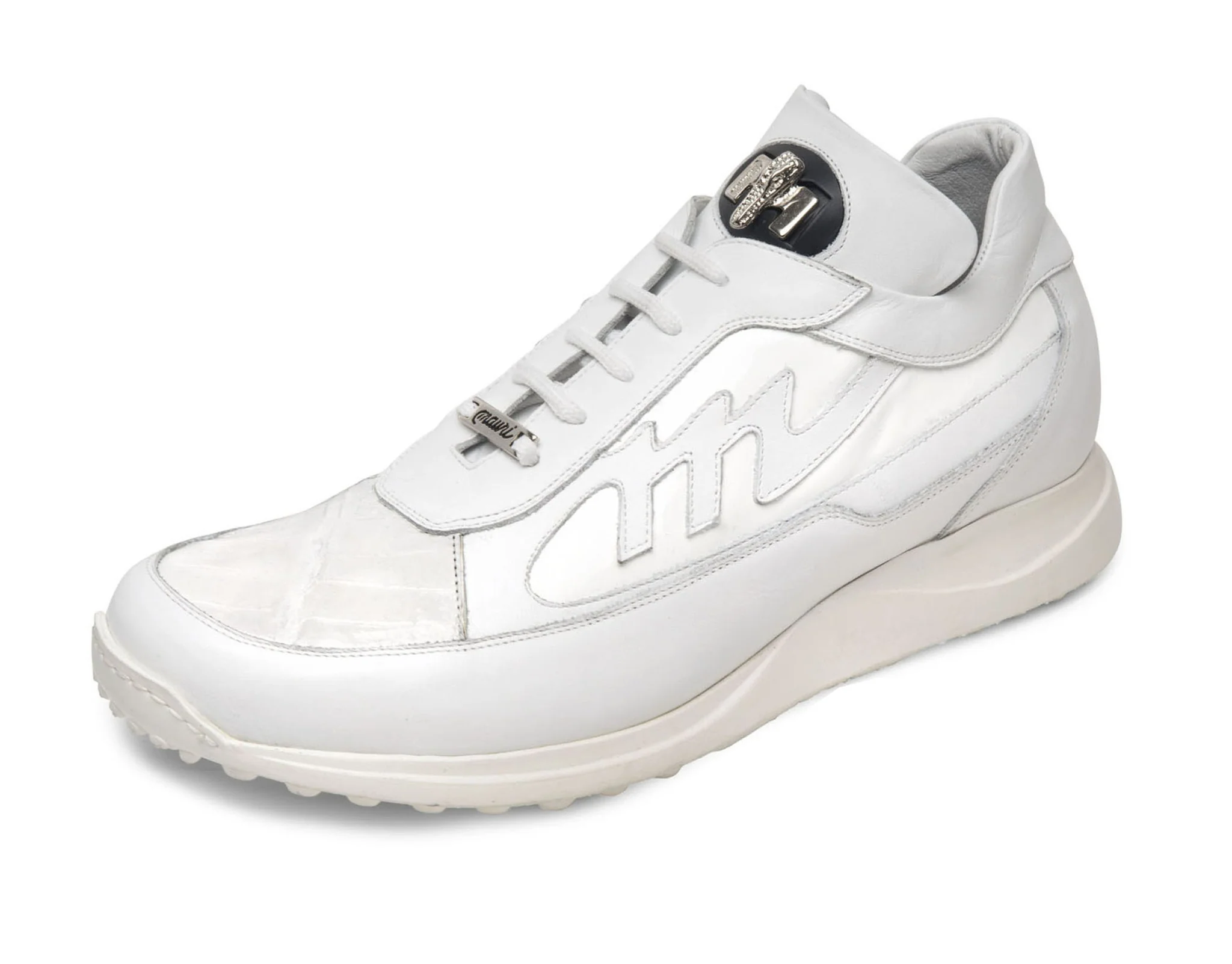 Mauri - "8555 Eclisse" Crocodile Sneaker - Image 2