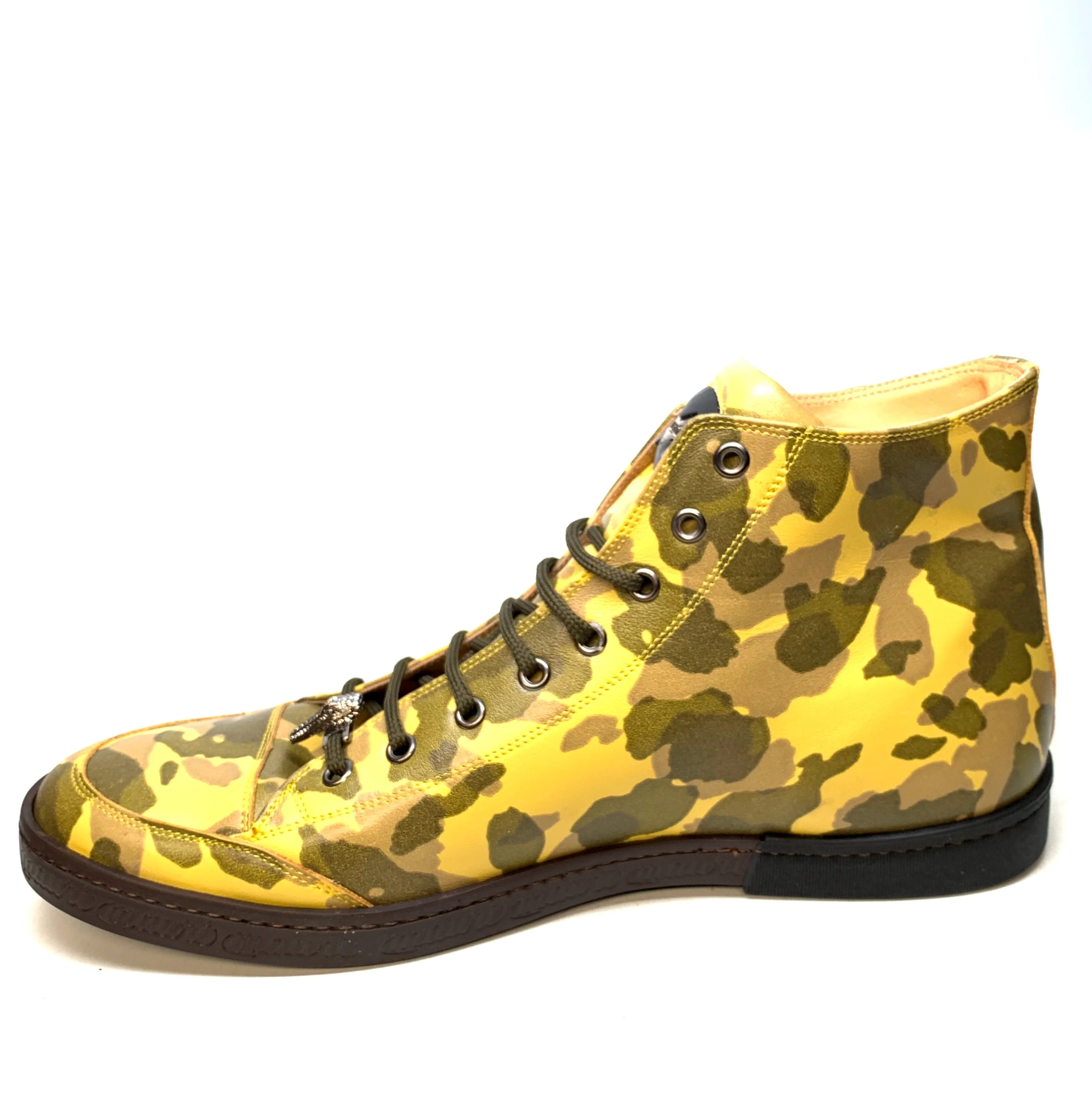 Mauri ‘8888’ Camouflage Leather High-Top Sneakers - Image 4