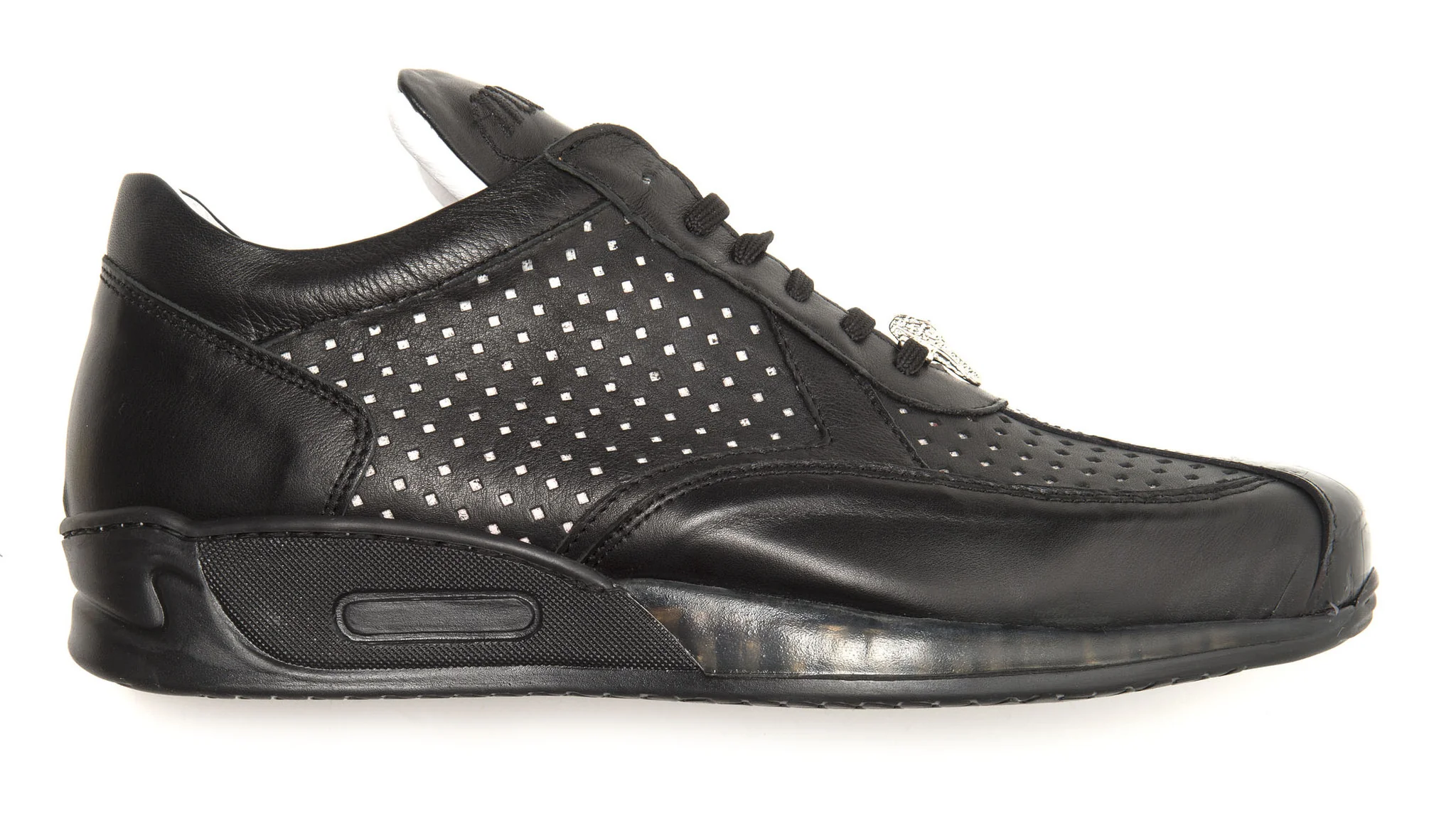 Mauri - "M770 Perforated" Crocodile Sneakers - Image 2
