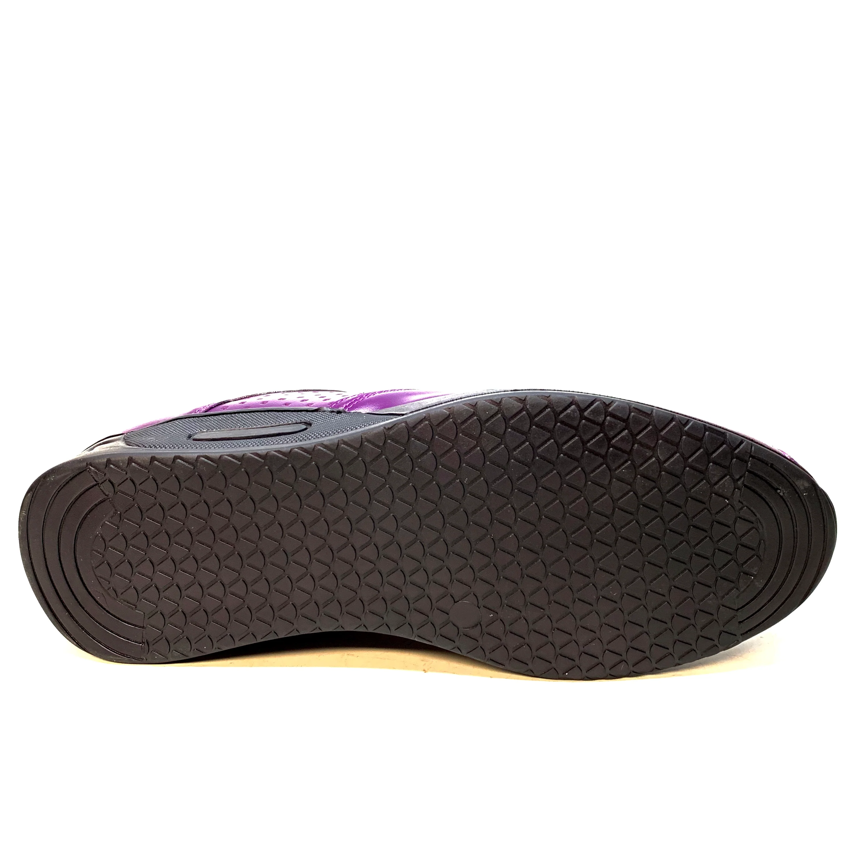 Mauri M770 Purple Crocodile Perforated Nappa Leather Sneaker - Image 7