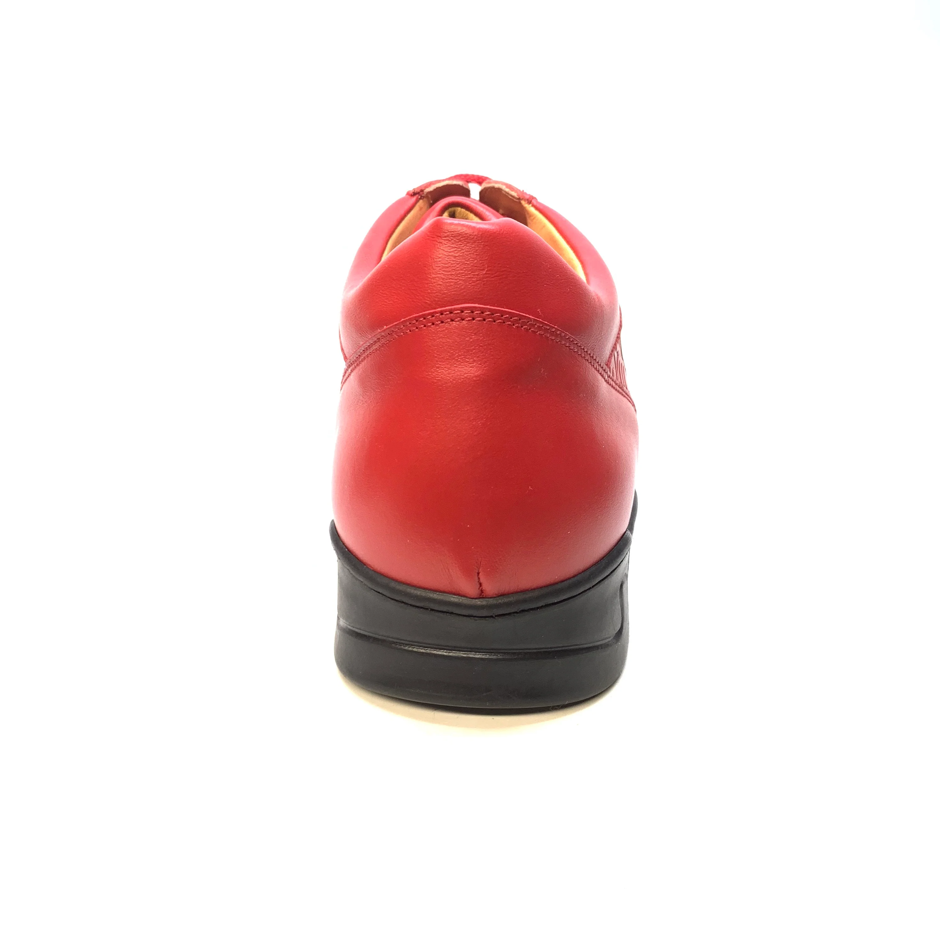 Mauri M770 Red Crocodile Sneakers - Image 3