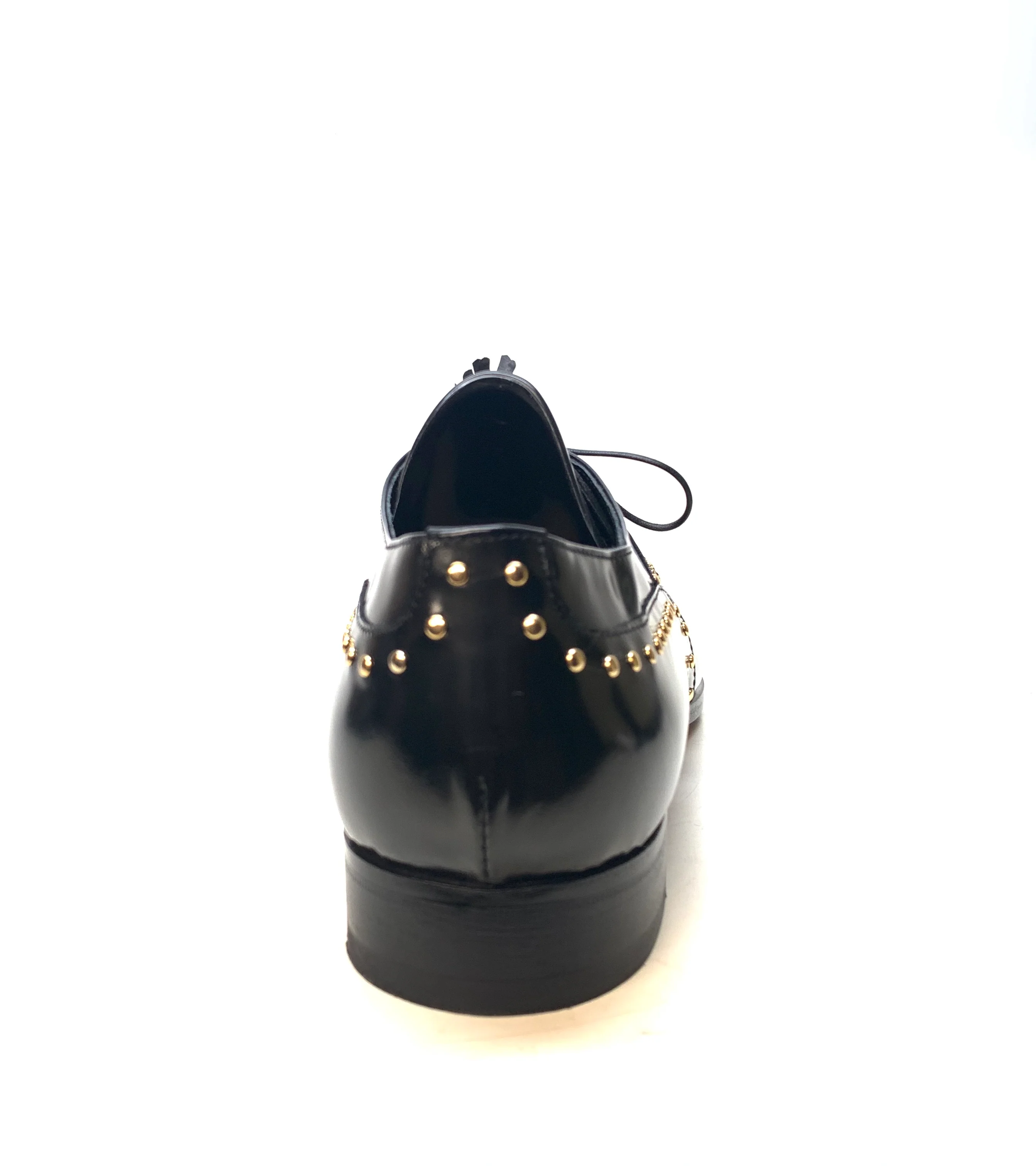 Mauri Men's 4901 "Vegas" Black Alligator Calf Skin Dress Shoes - Image 10