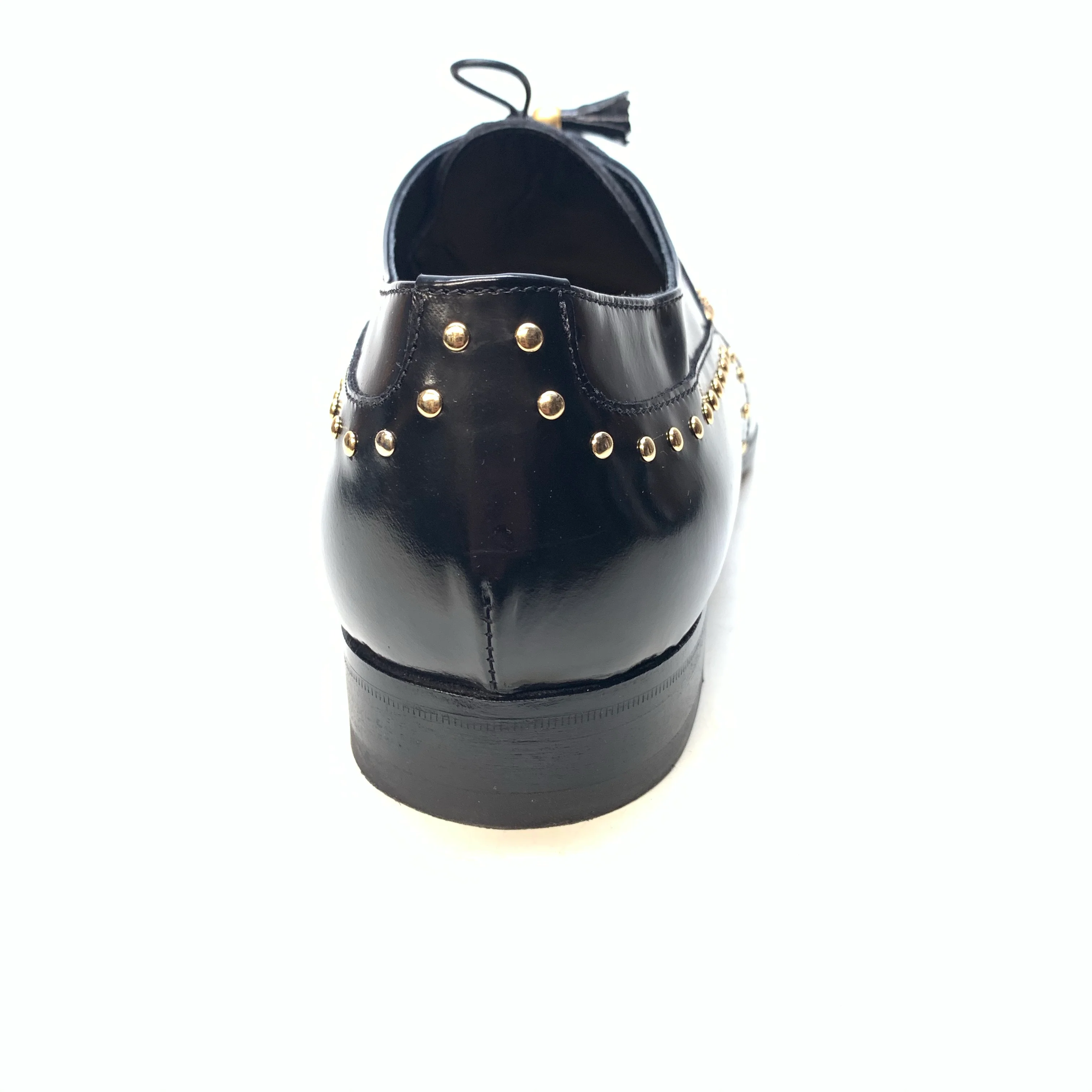 Mauri Men's 4901 "Vegas" Black Alligator Calf Skin Dress Shoes - Image 14