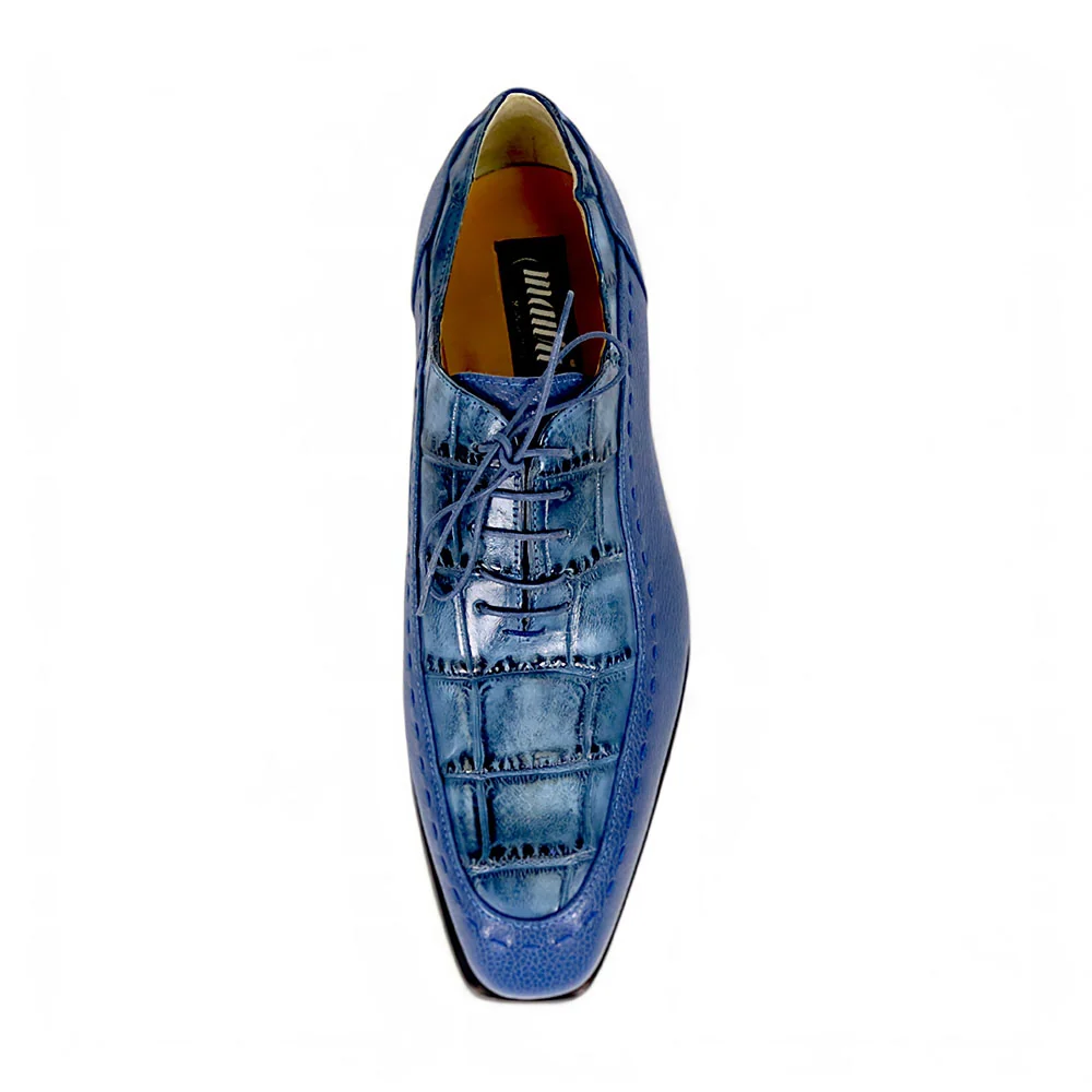 Mauri Metropolitan 1080 New Blue Time/Alligator Shoes - Image 4