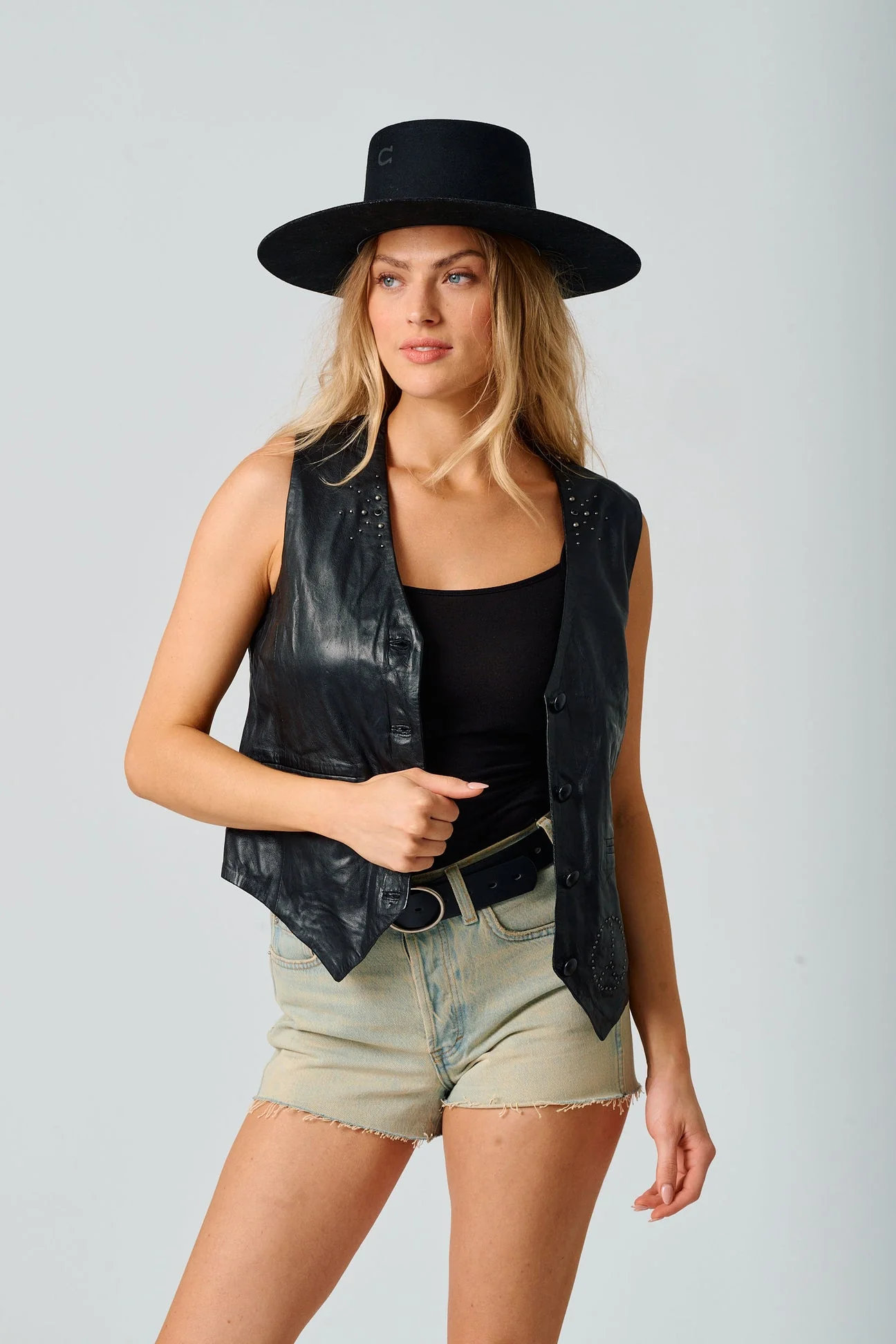 Mauritius Harmony RF Leather Vest - Image 3