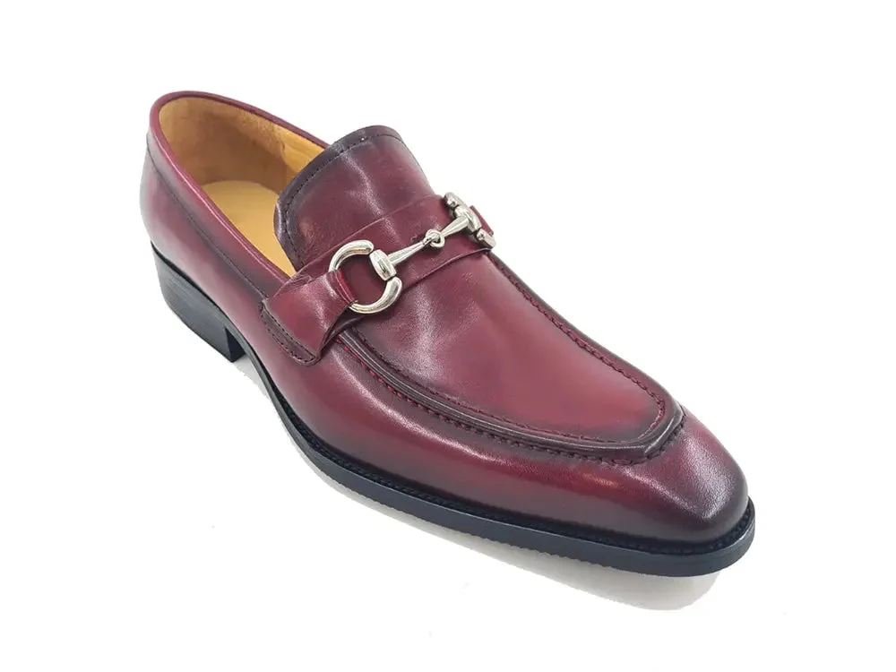Men's Burnished Signature Buckle Loafer - Image 9