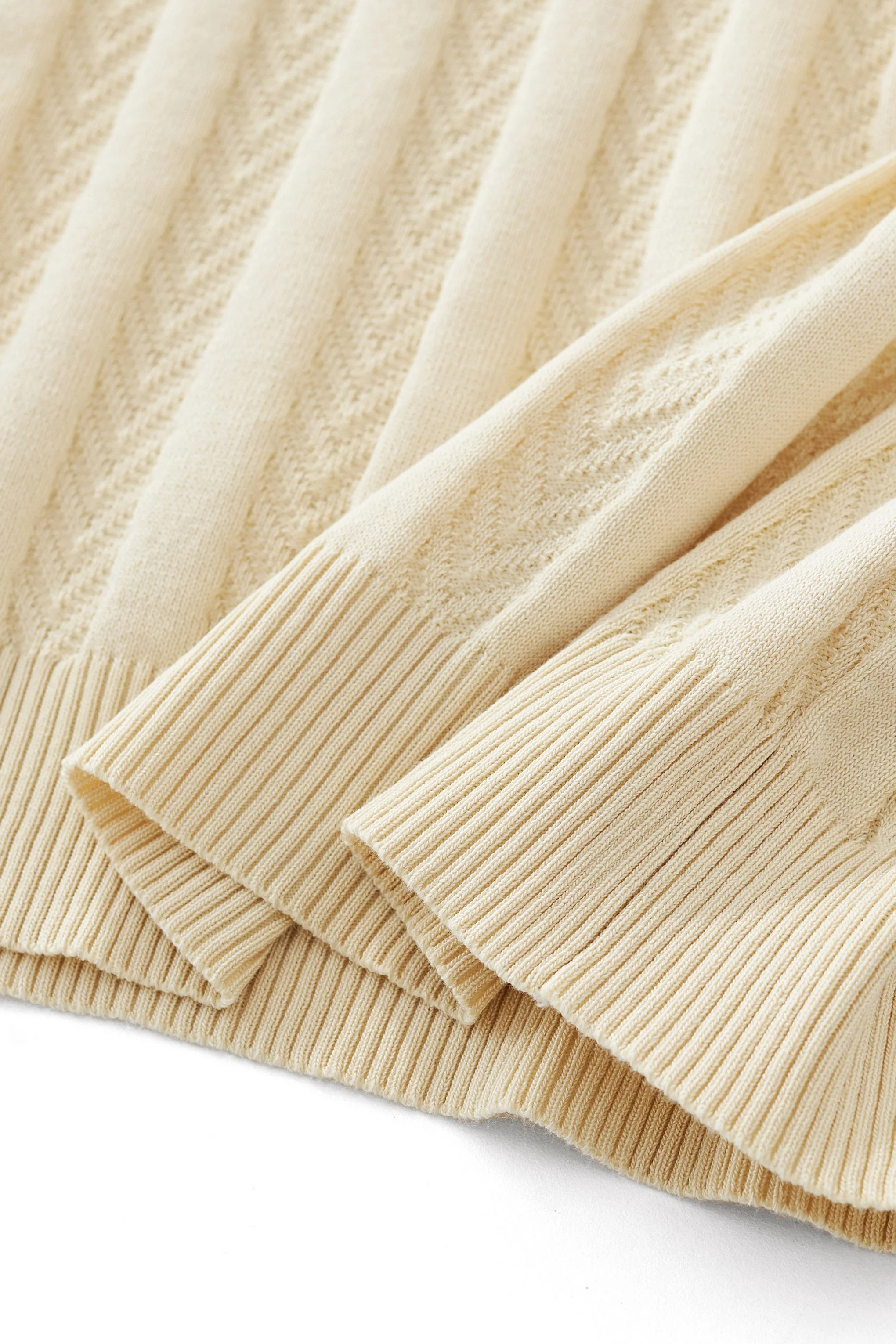 MetroLine Button Knit Polo KHAKI - Image 7