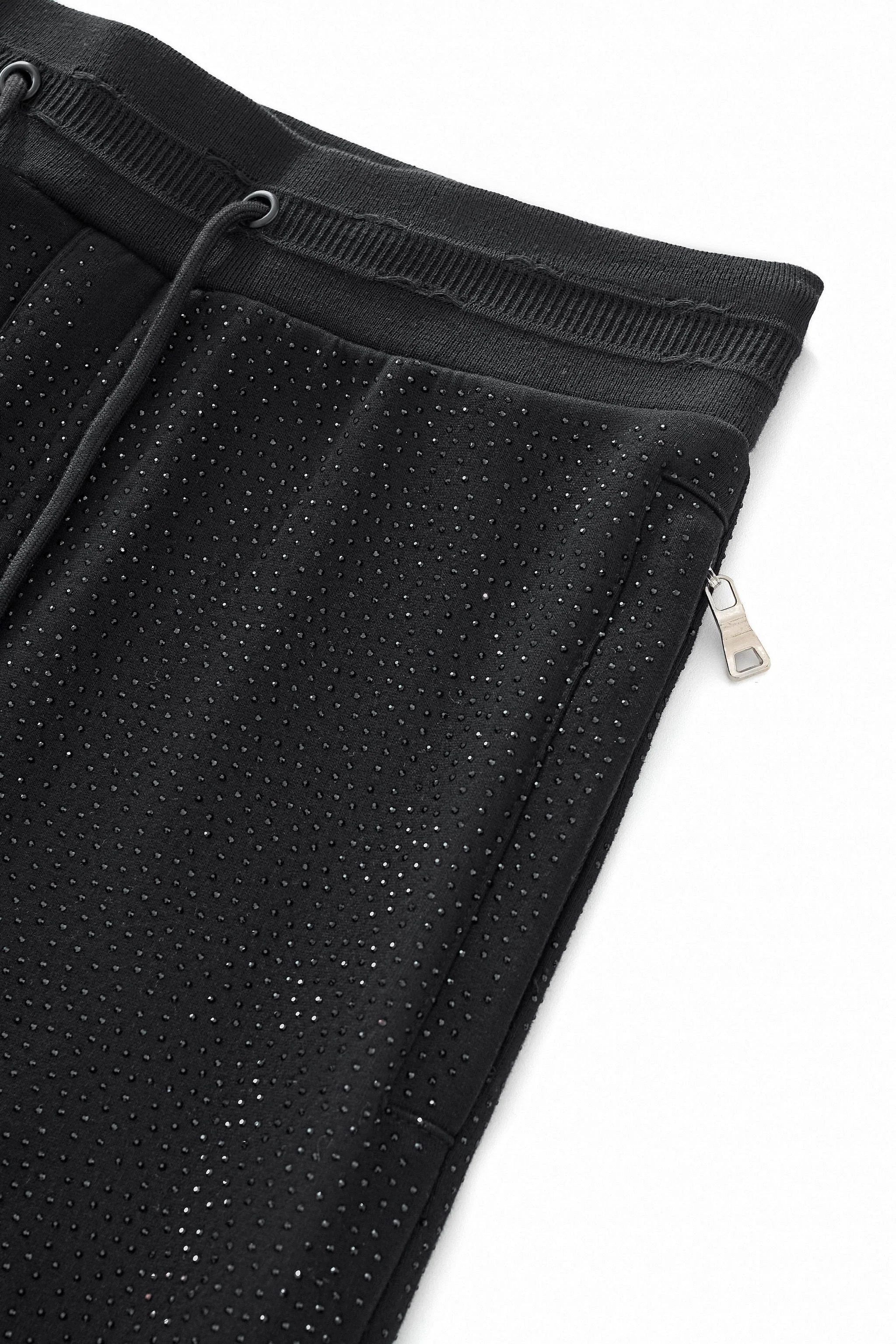 Barocco Midnight Matrix Studded Sweatsuit BLACK - Image 8