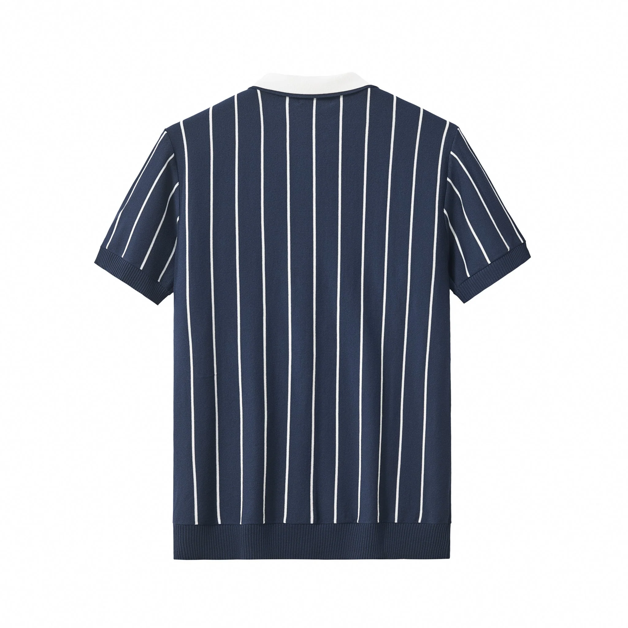 ModStripe Knit Shirt NAVY/WHITE - Image 3