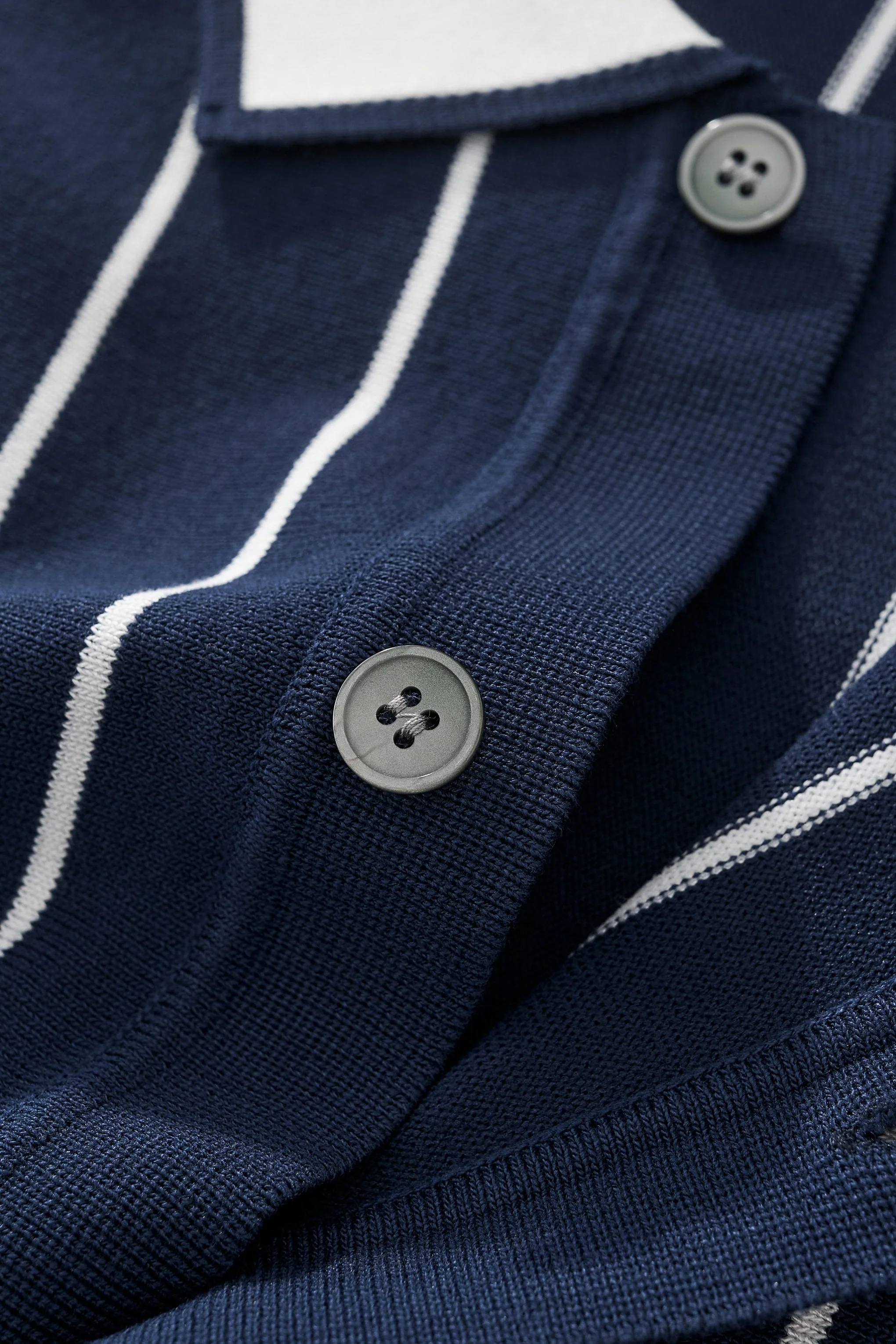 ModStripe Knit Shirt NAVY/WHITE - Image 5