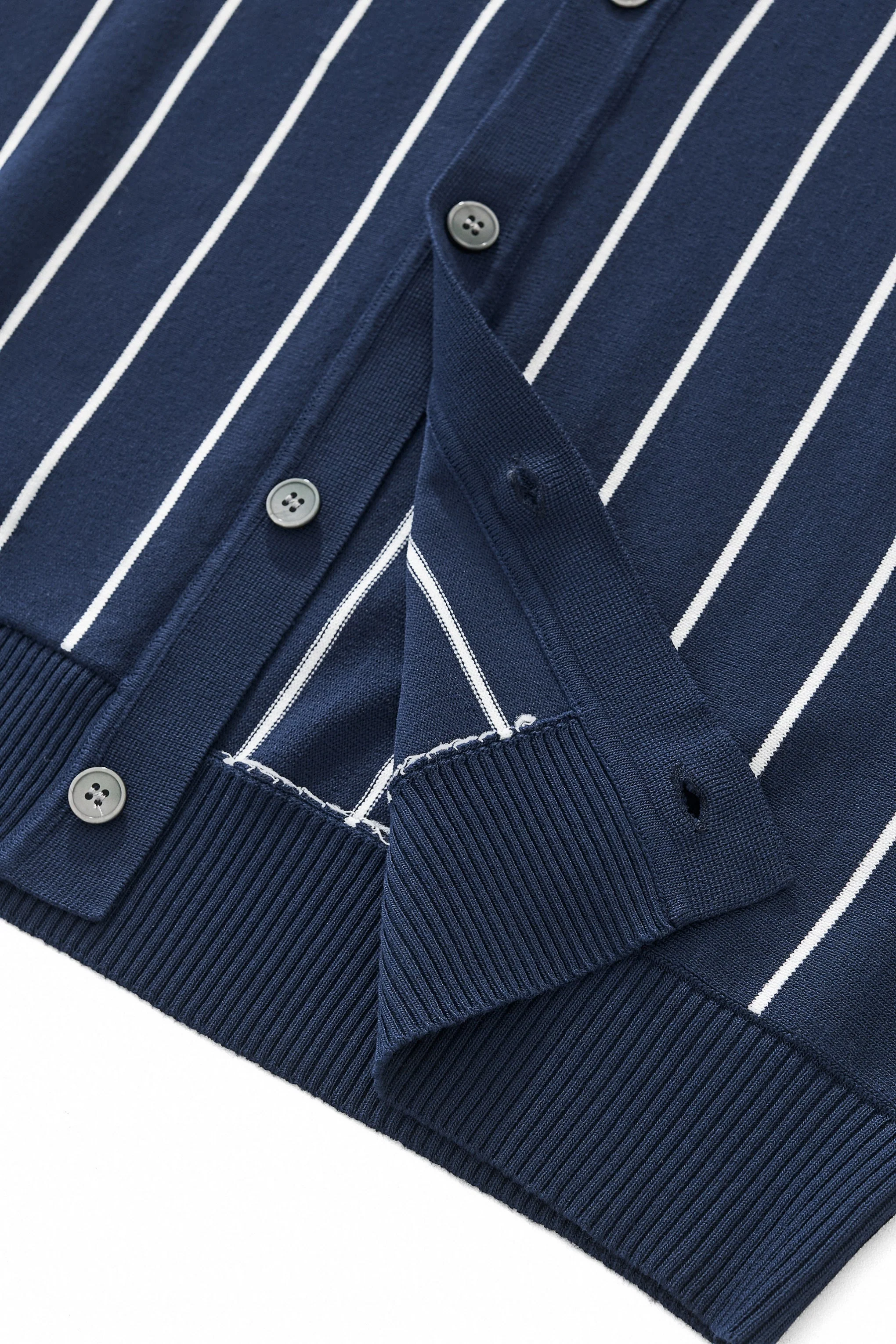 ModStripe Knit Shirt NAVY/WHITE - Image 7