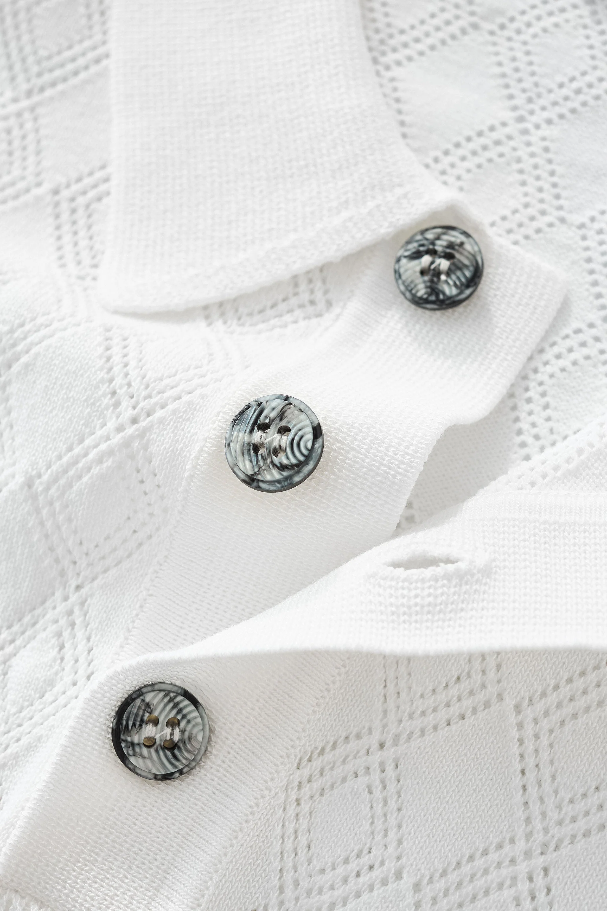Monarch Knit Polo IVORY - Image 8