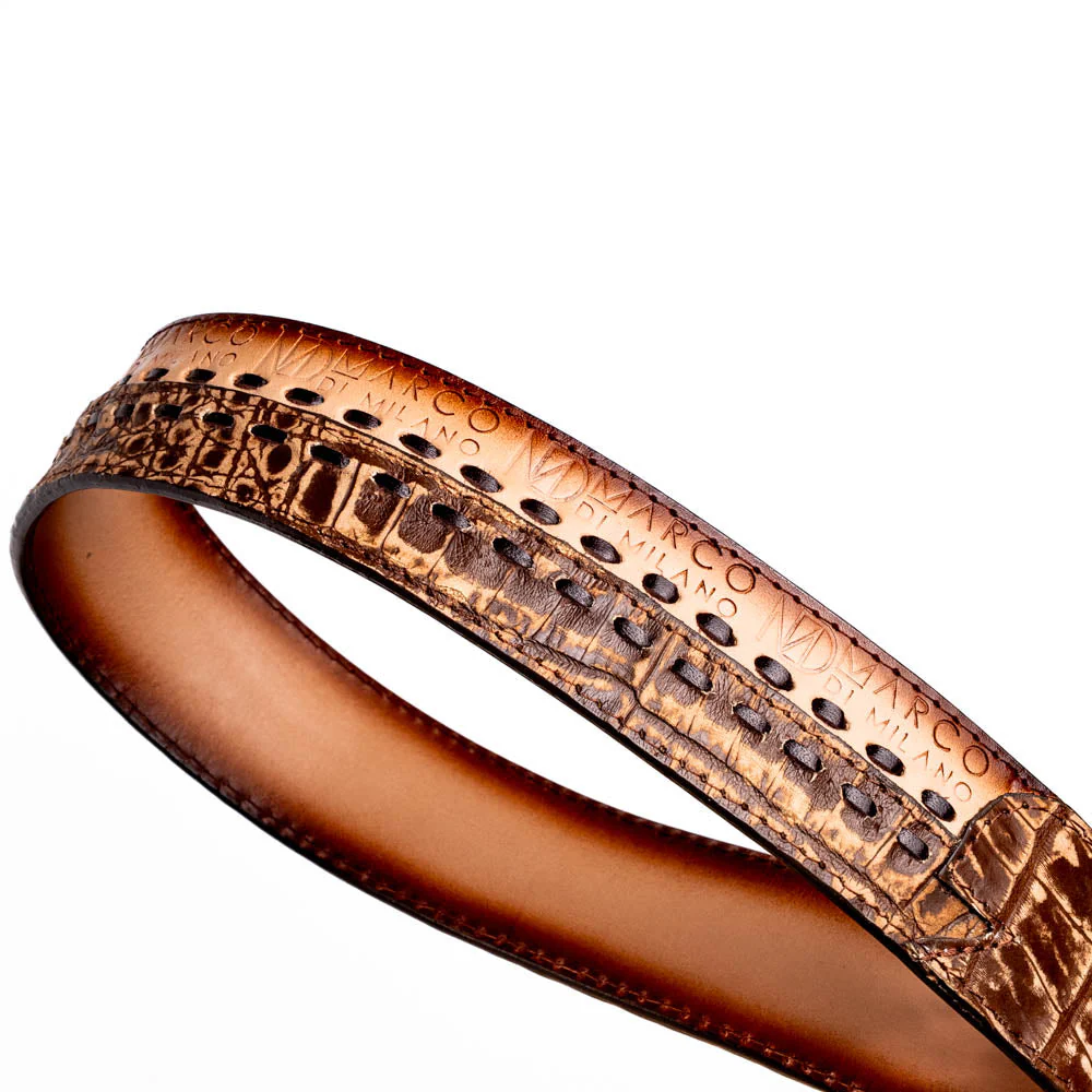 Marco Di Milano Montana Belt Stone Brown - Image 4
