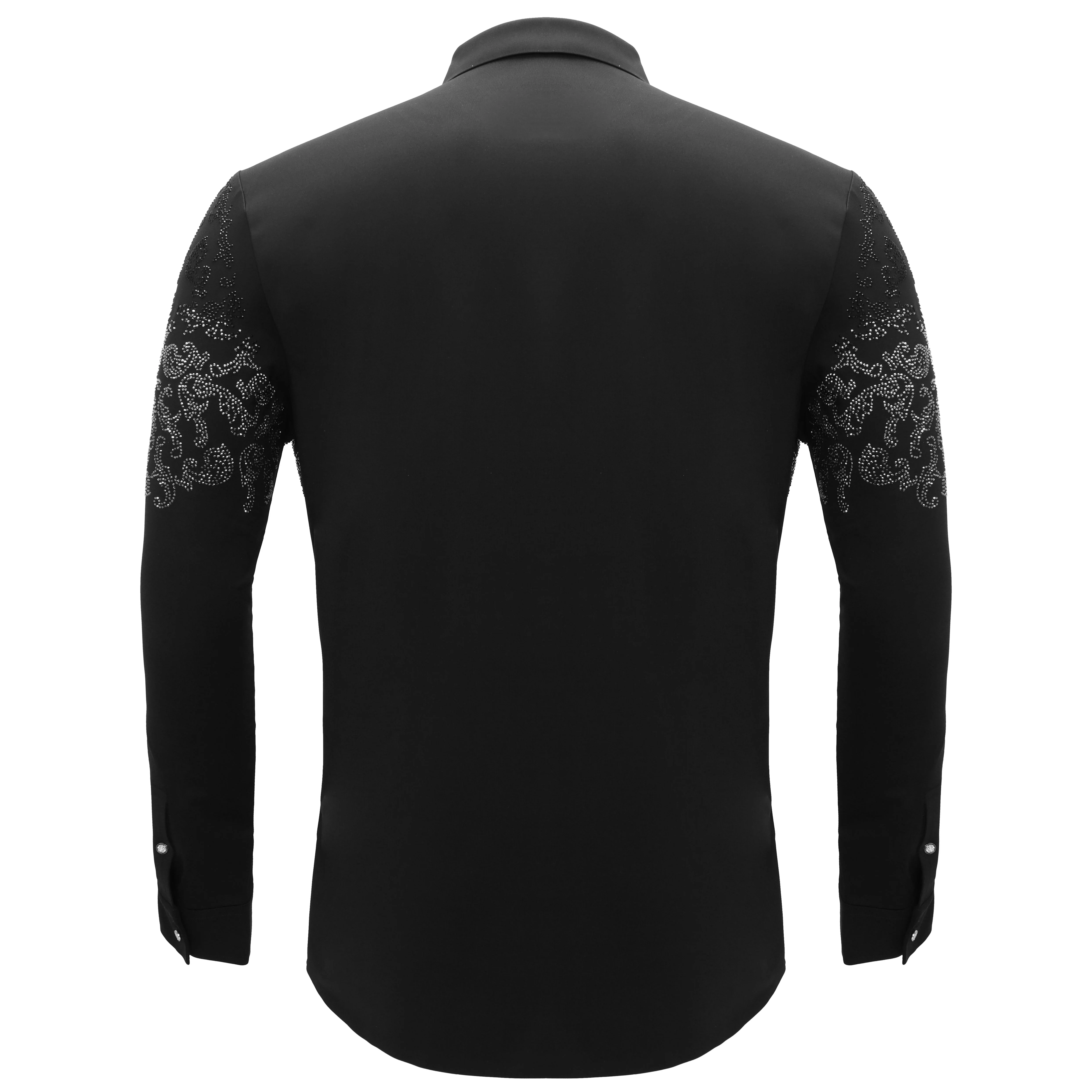 Nightfall Crest Shirt BLACK/GUN SILVER - Image 2