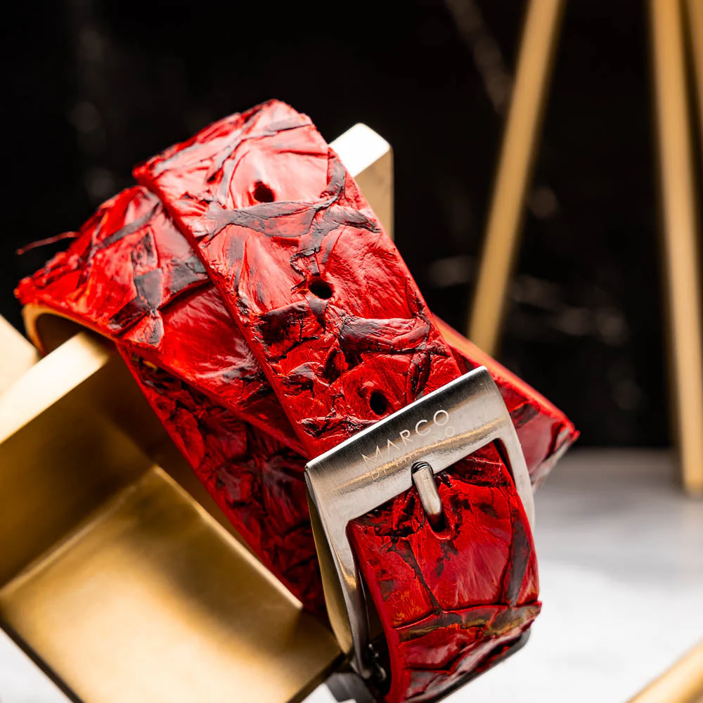 Marco Di Milano Olivieri Belt Red - Image 5