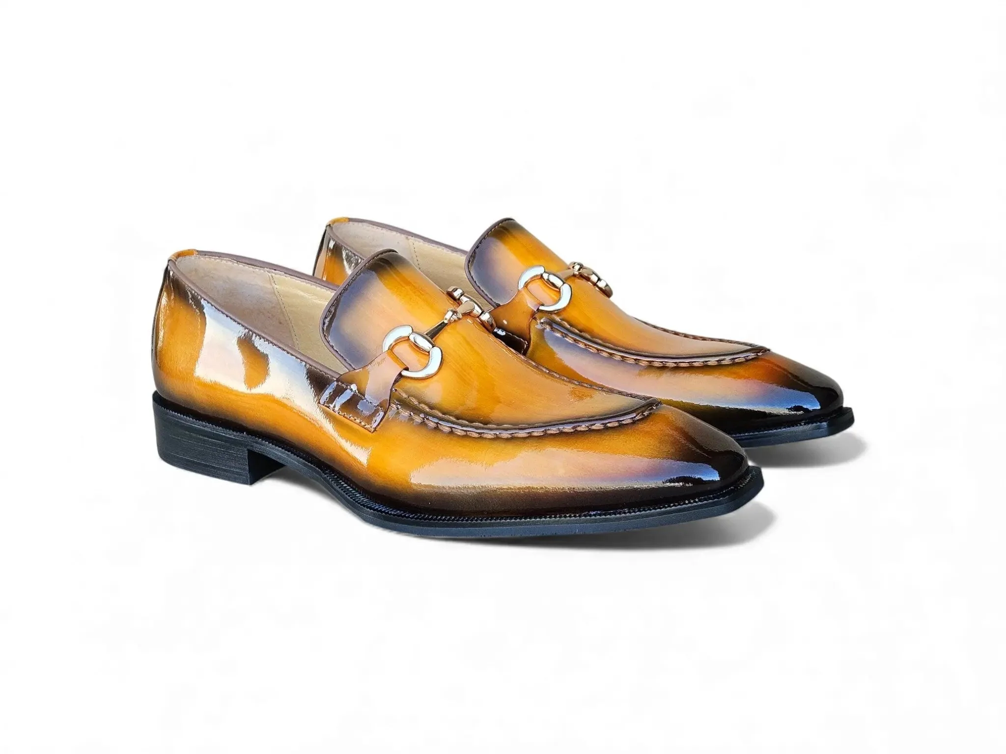 Patent Leather Buckle Loafer - Image 6