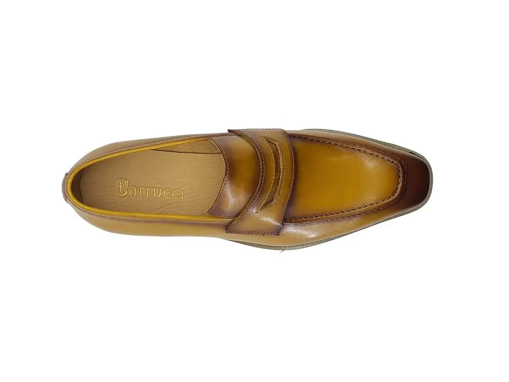Patina Burnished Penny Loafer - Image 10