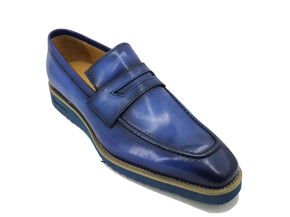 Patina Burnished Penny Loafer - Image 2