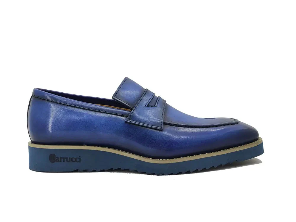 Patina Burnished Penny Loafer - Image 3